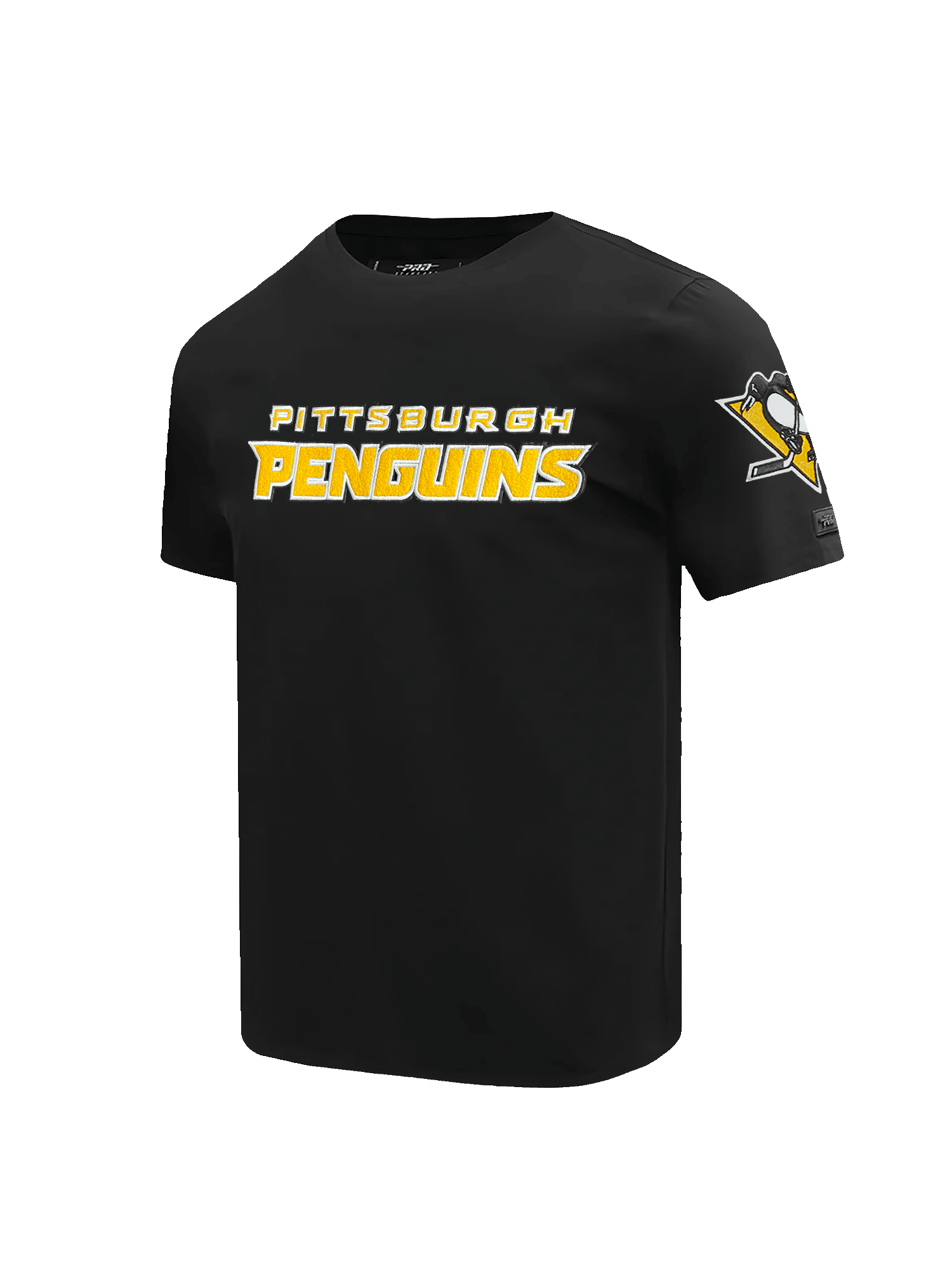 Pittsburgh Penguins Pro Standard NHL Classic Chenille T-Shirt - Black