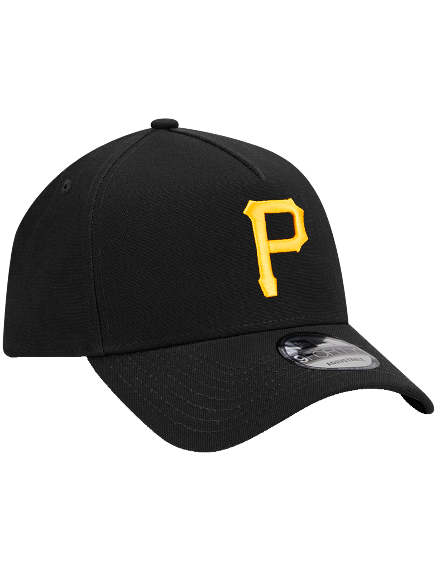 Pittsburgh Pirates New Era MLB Team 9FORTY A-Frame Snapback Hat - Black