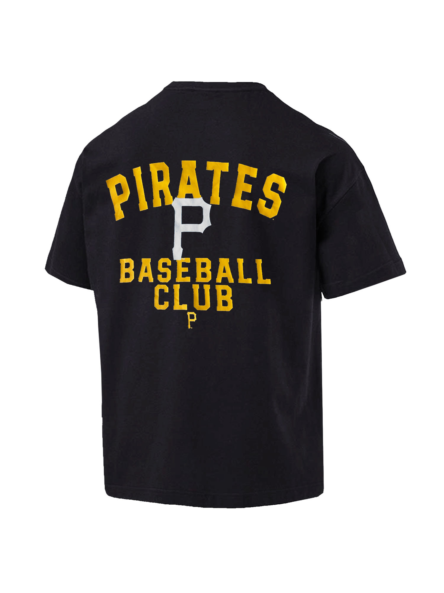 Pittsburgh Pirates Nike MLB Rewind Oversized Heavyweight T-Shirt - Black