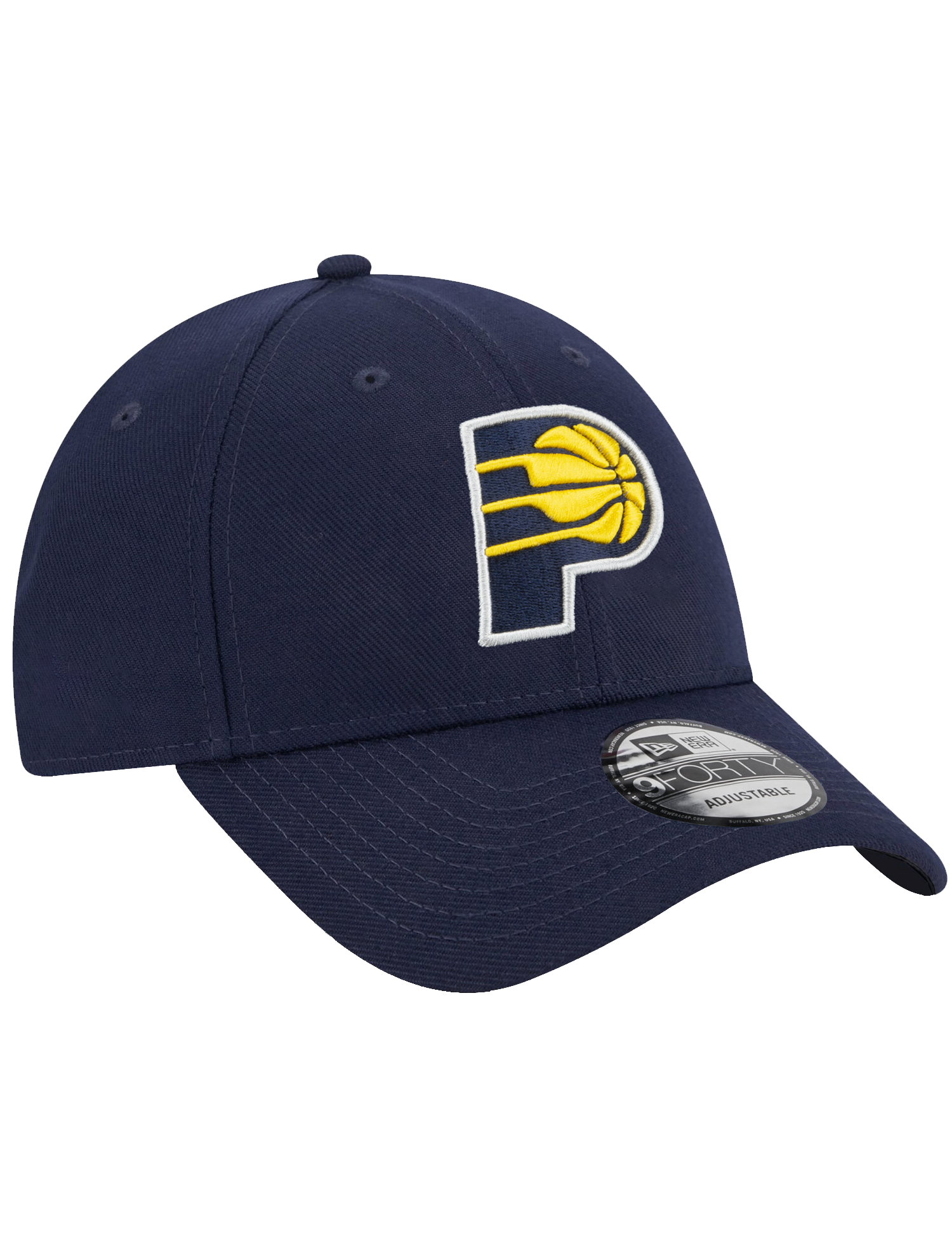 Indiana Pacers New Era NBA Team 9FORTY Snapback Hat - Navy