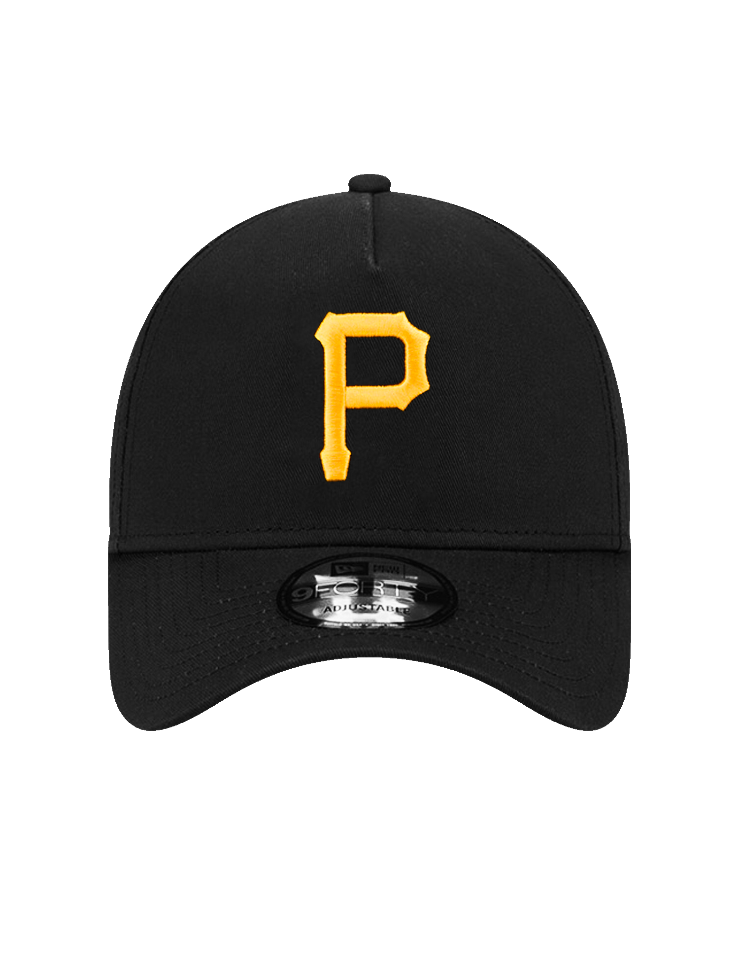 Pittsburgh Pirates New Era MLB Team 9FORTY A-Frame Snapback Hat - Black