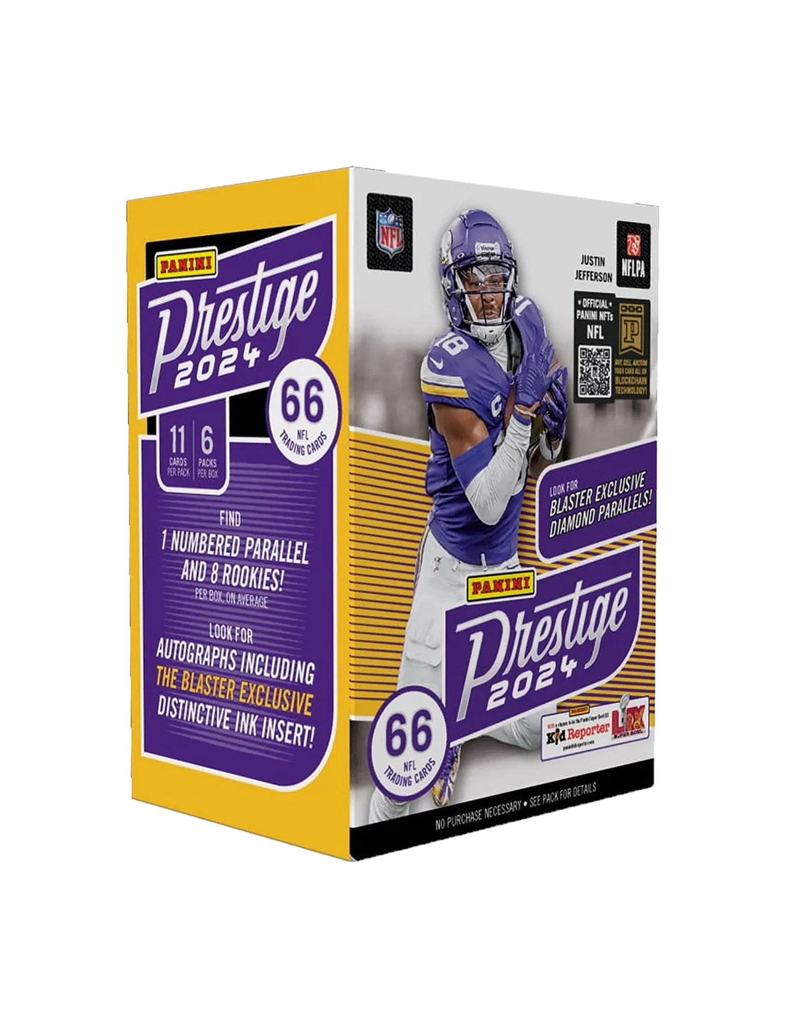 2024 Panini NFL Prestige Football Trading Card Blaster Box