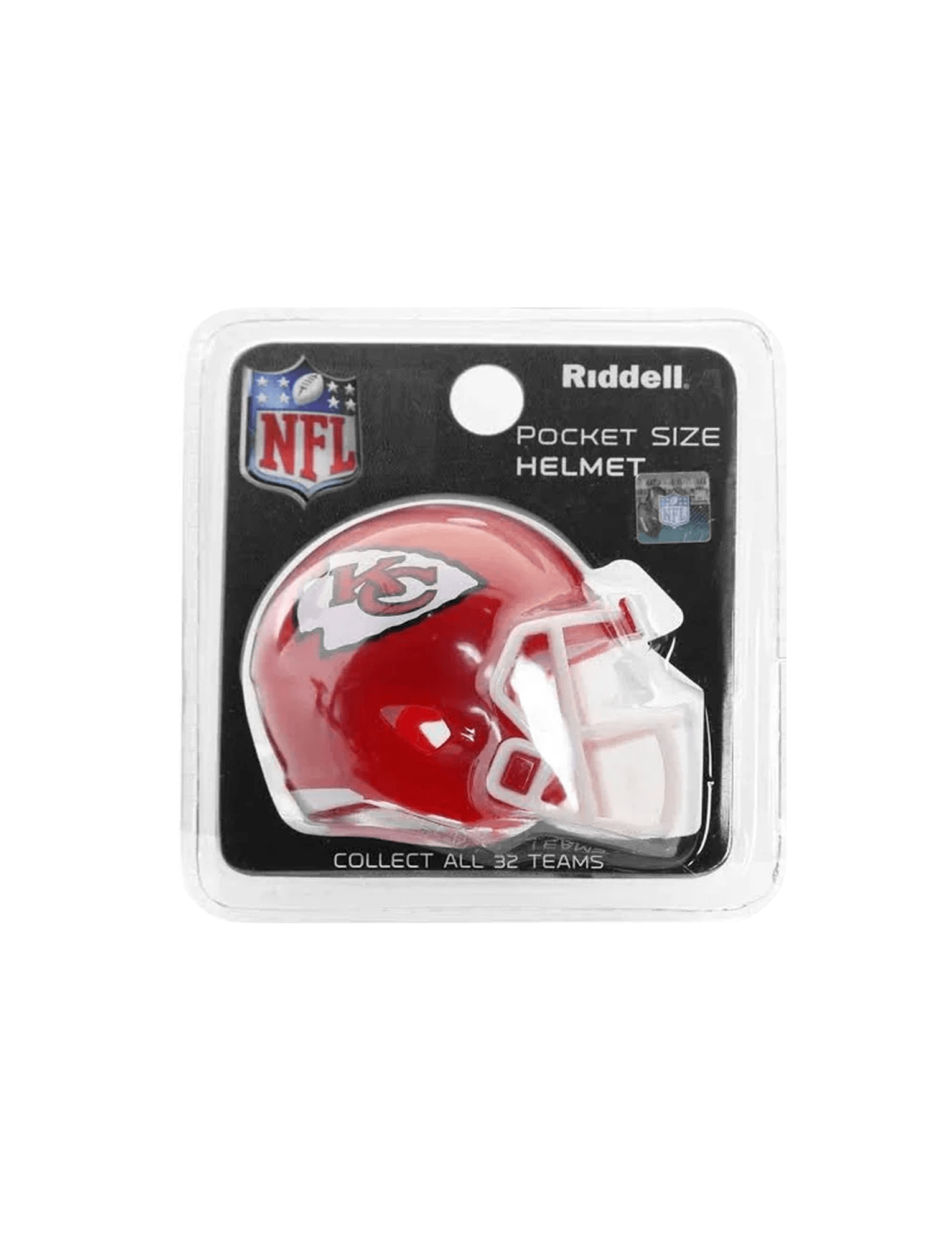 Kansas City Chiefs Riddell NFL Speed Pocket Size Helmet