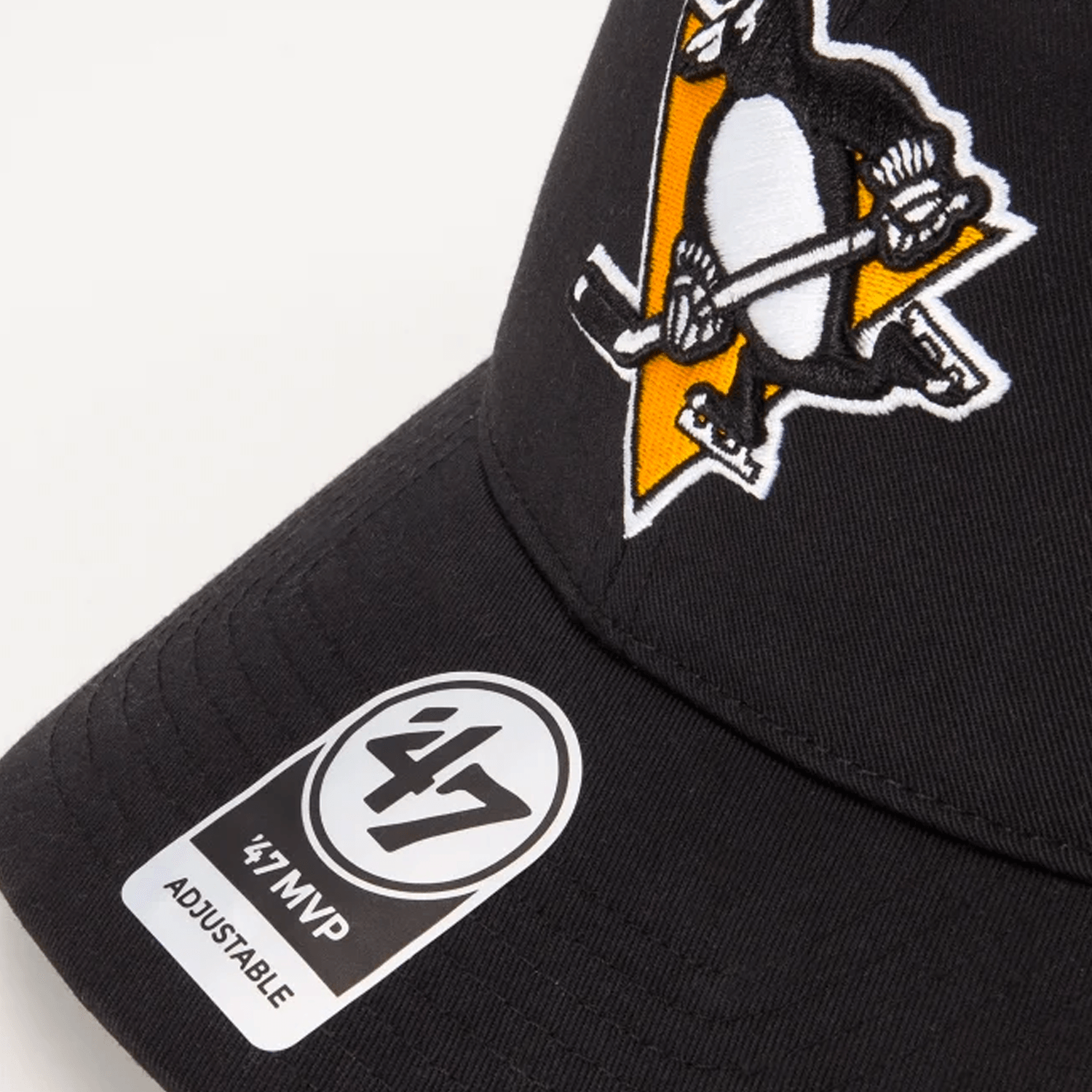 Pittsburgh Penguins '47 NHL Team MVP Adjustable Hat - Black