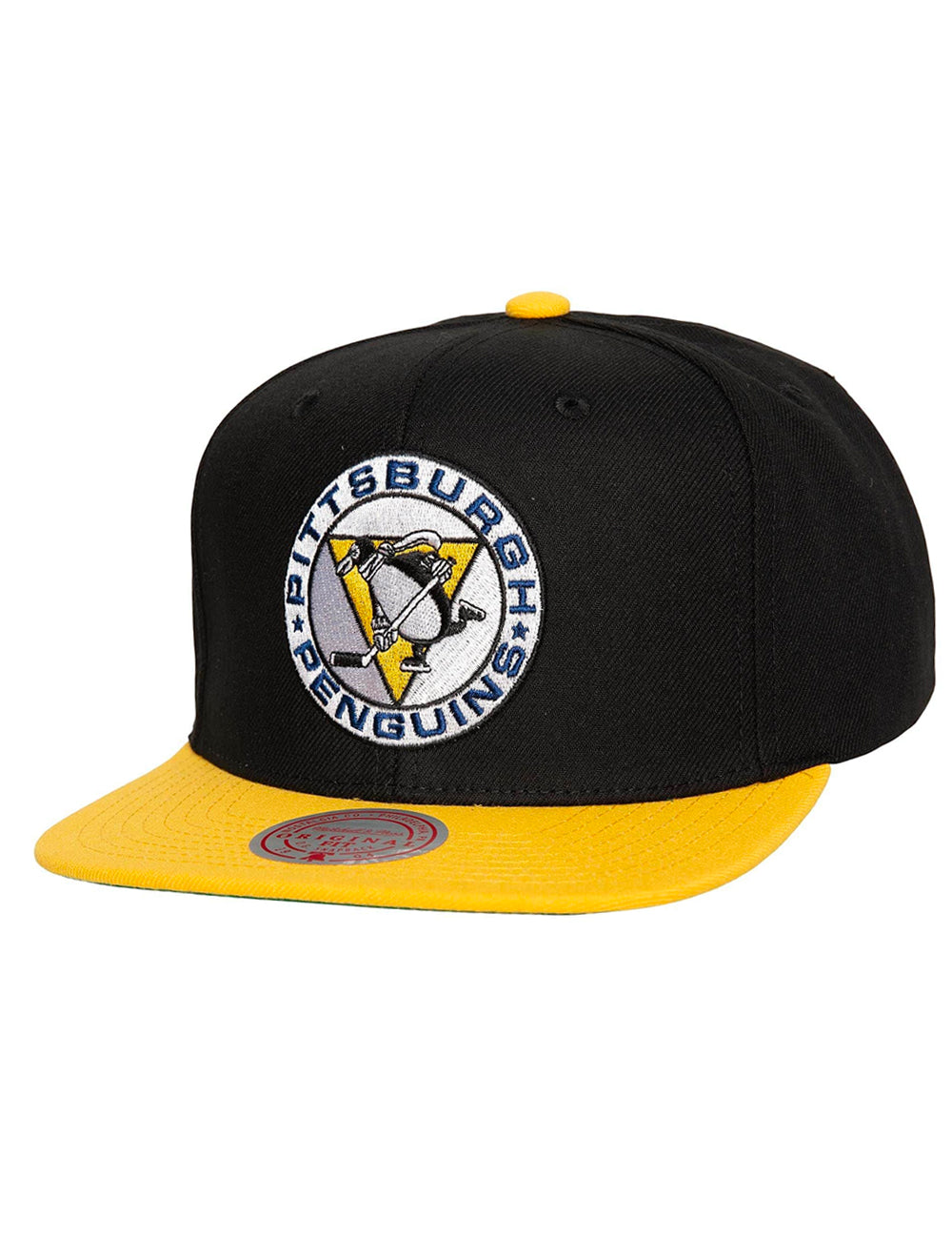 Pittsburgh Penguins Mitchell & Ness NHL Team 2T OG Snapback Hat - Black