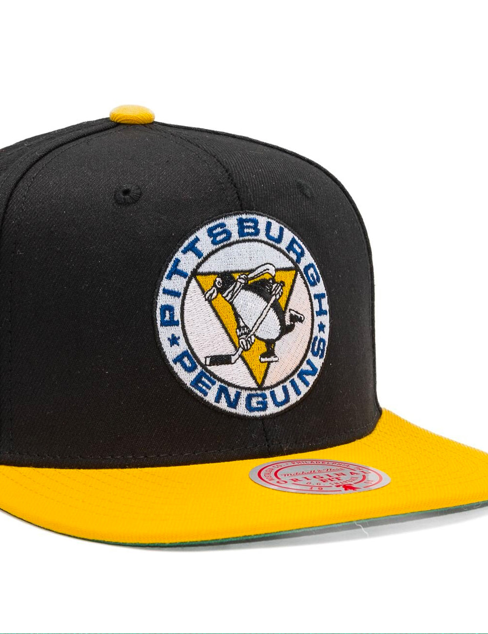 Pittsburgh Penguins Mitchell & Ness NHL Team 2T OG Snapback Hat - Black