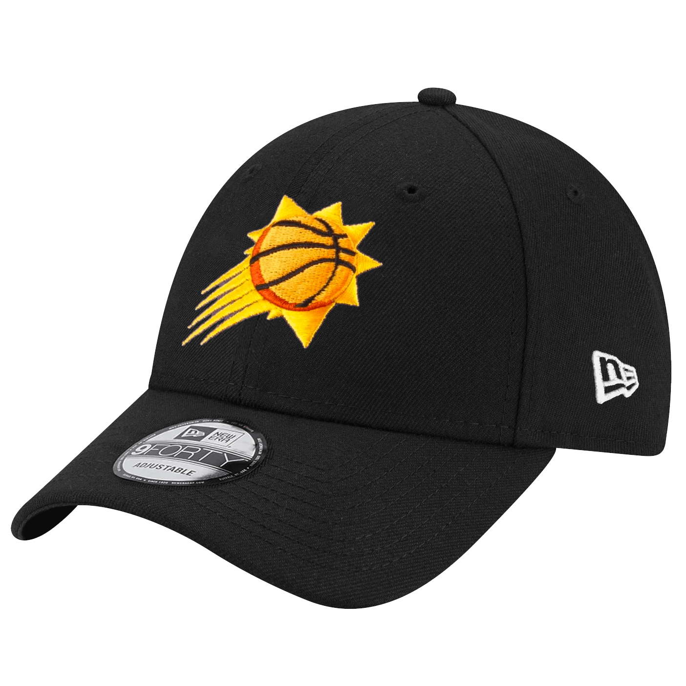 Phoenix Suns New Era NBA Team 9FORTY Snapback Hat - Black