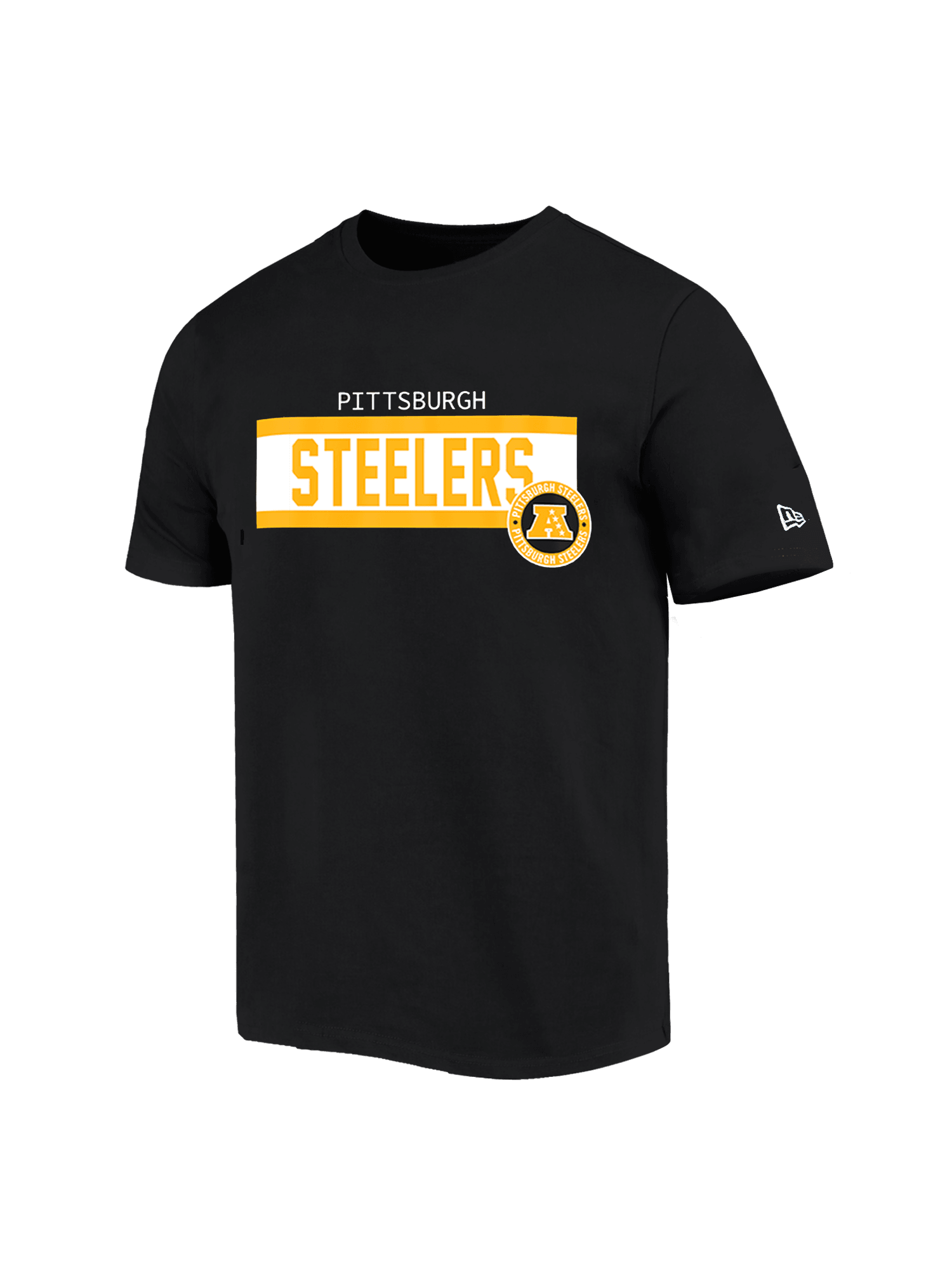 Pittsburgh Steelers New Era NFL 24 Sideline T-Shirt - Black