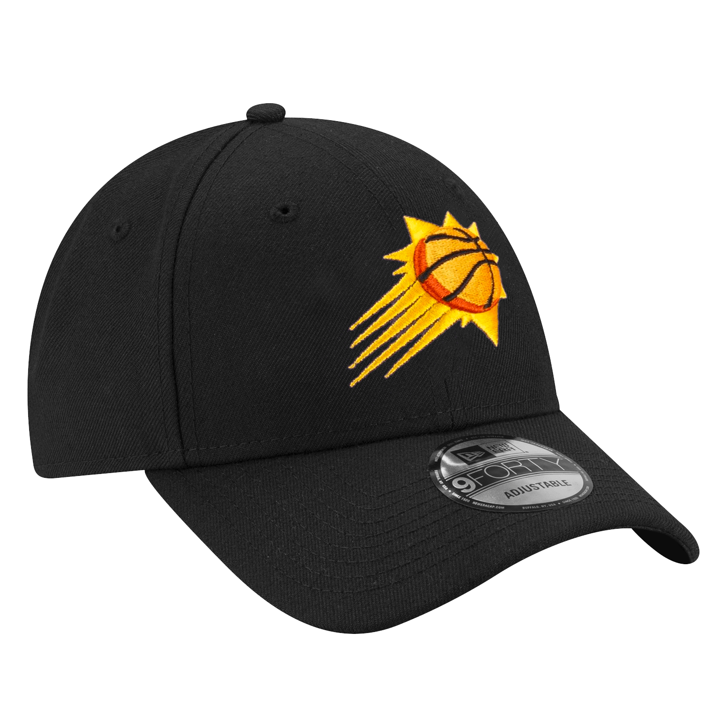 Phoenix Suns New Era NBA Team 9FORTY Snapback Hat - Black