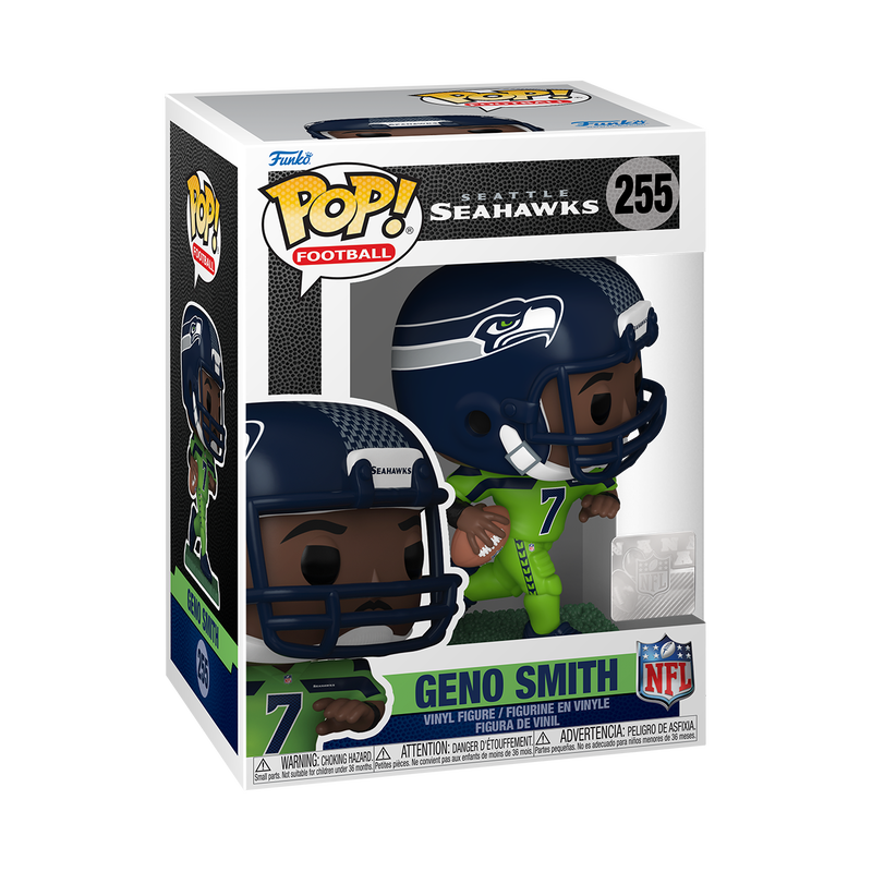 Geno Smith Seattle Seahawks Funko NFL Pop Vinyl Figure - 255