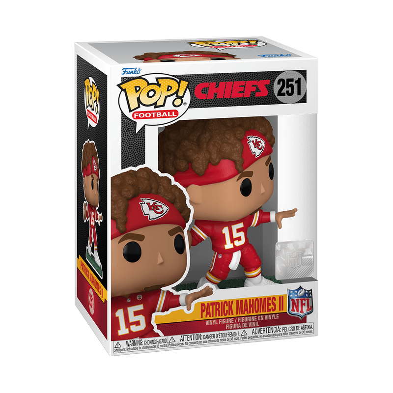 Patrick Mahomes Kansas City Chiefs Funko NFL Pop Vinyl Figure - 251