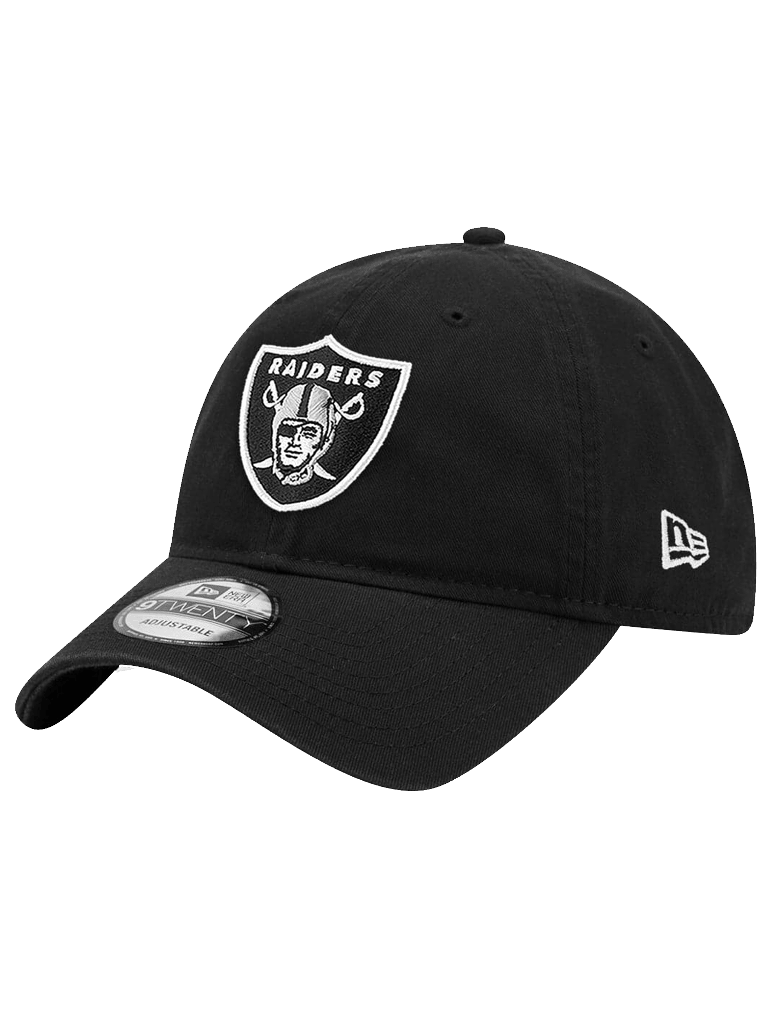 Las Vegas Raiders New Era NFL Team 9TWENTY Strapback Hat - Black