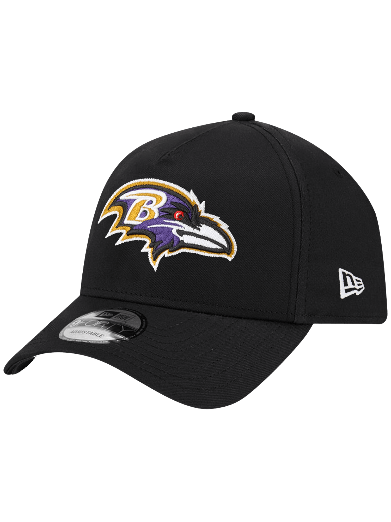 Baltimore Ravens New Era NFL Team 9FORTY A-Frame Snapback Hat - Black