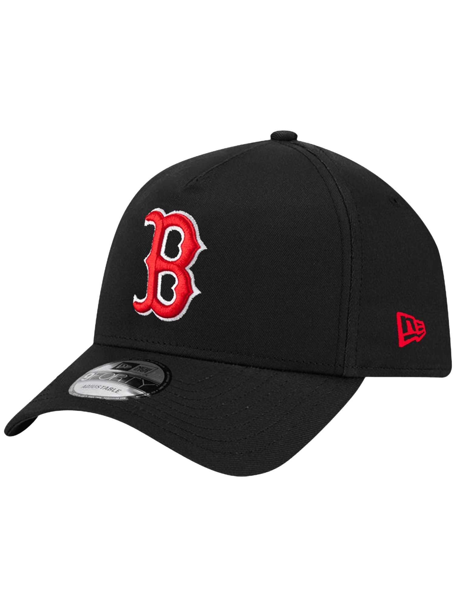 Boston Red Sox New Era MLB Team 9FORTY A-Frame Snapback Hat - Black