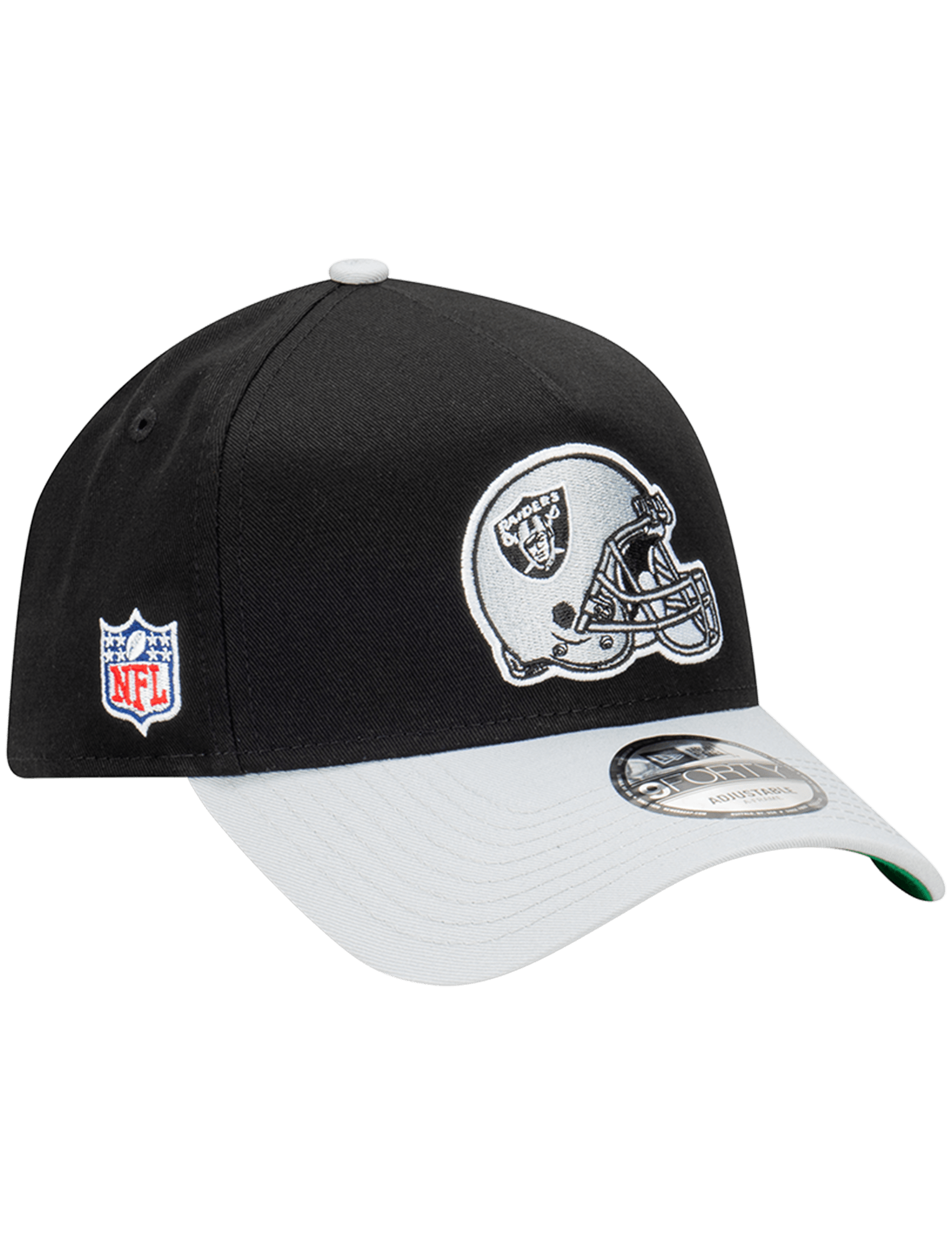 Las Vegas Raiders New Era NFL Rivalry 9FORTY A-Frame Snapback Hat - Black