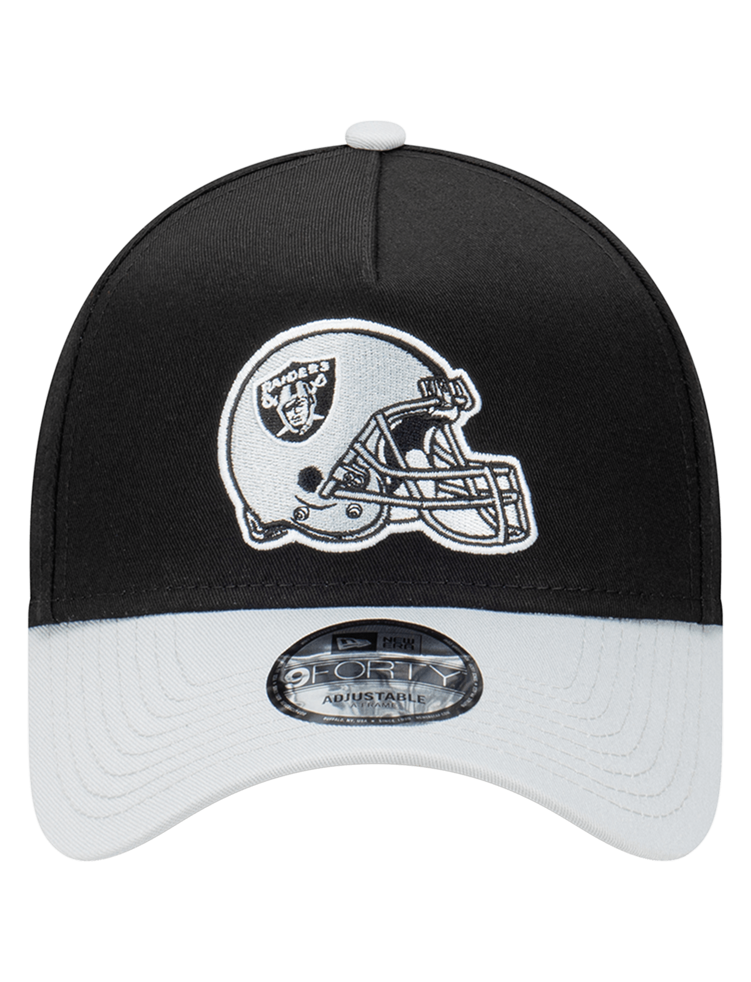 Las Vegas Raiders New Era NFL Rivalry 9FORTY A-Frame Snapback Hat - Black