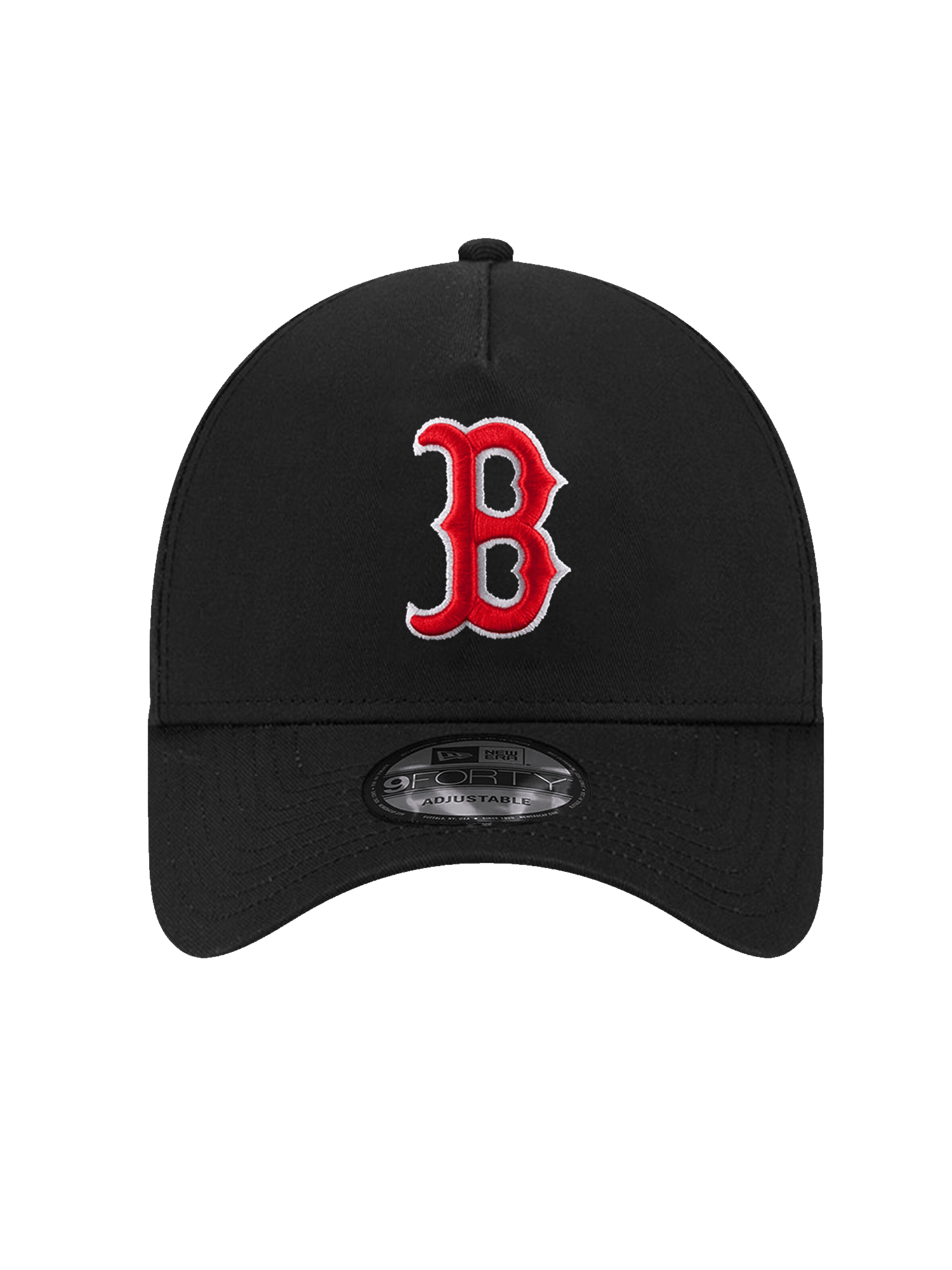 Boston Red Sox New Era MLB Team 9FORTY A-Frame Snapback Hat - Black