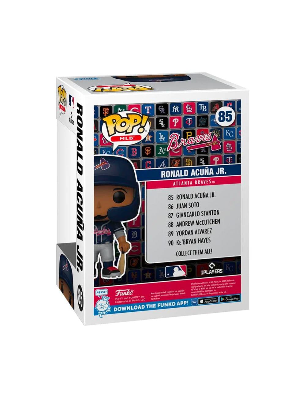 Ronald Acuna Atlanta Braves Funko MLB Pop Vinyl 3.75" Figure - Navy