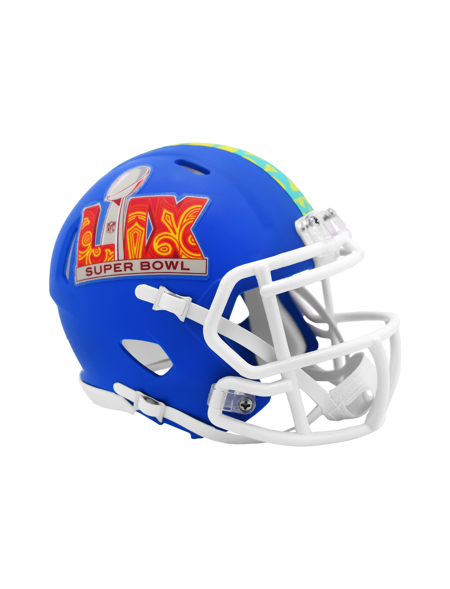 Super Bowl LIX Riddell NFL Mini Size Speed Replica Helmet