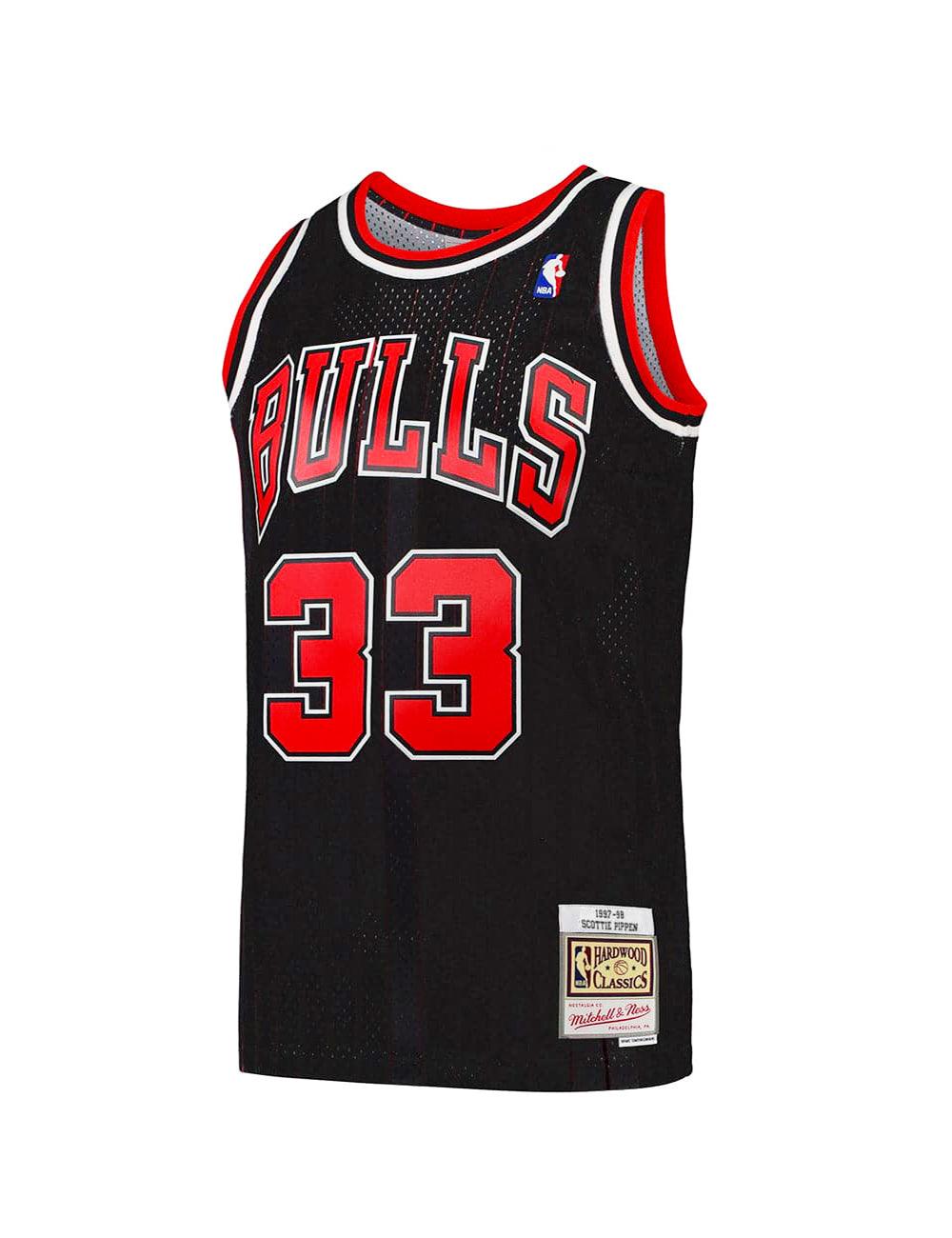 Scottie Pippen Chicago Bulls 97-98 Alt Mitchell & Ness NBA Swingman Jersey - Black