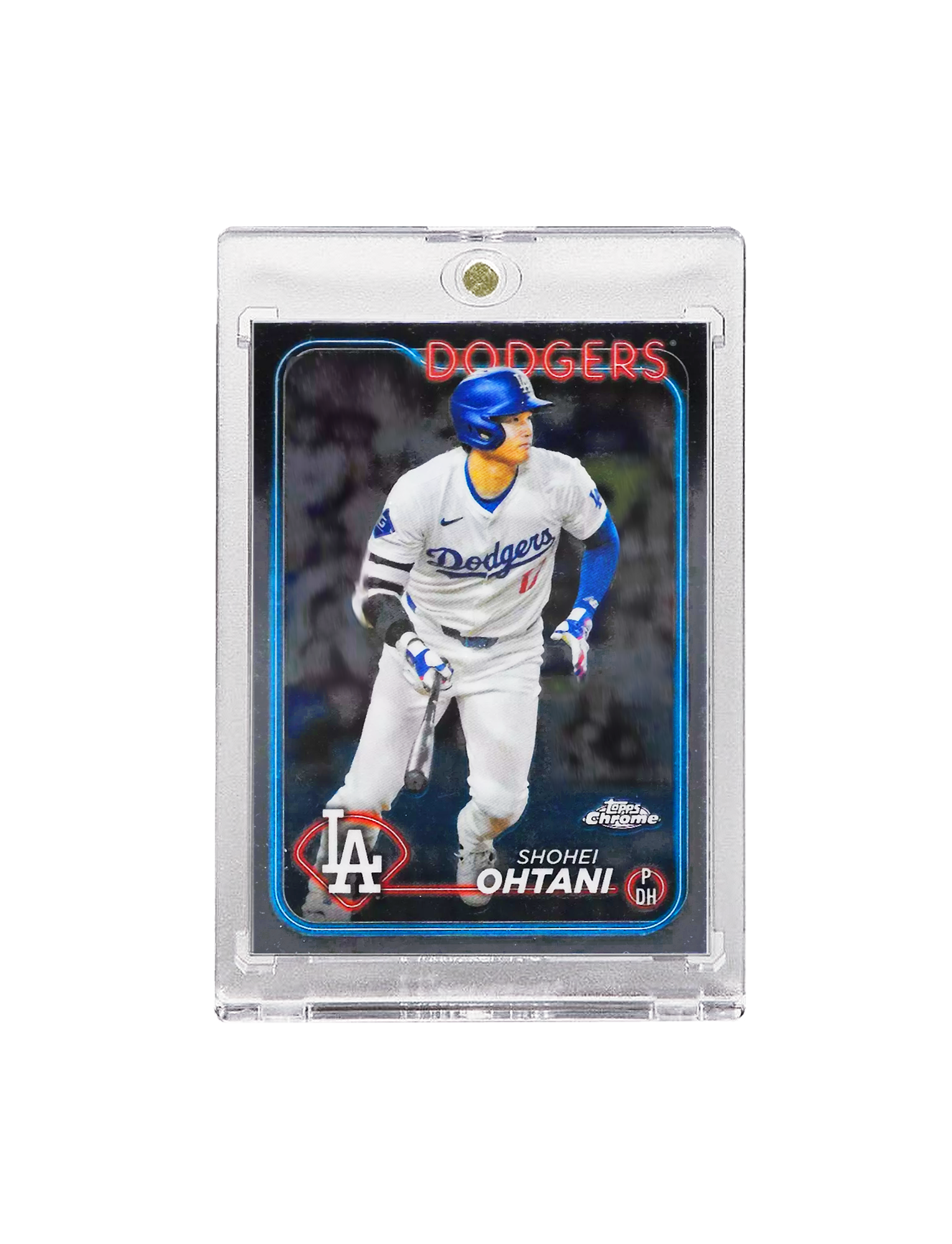 Shohei Ohtani Los Angeles Dodgers Topps MLB Chrome 24 #1 Base Card