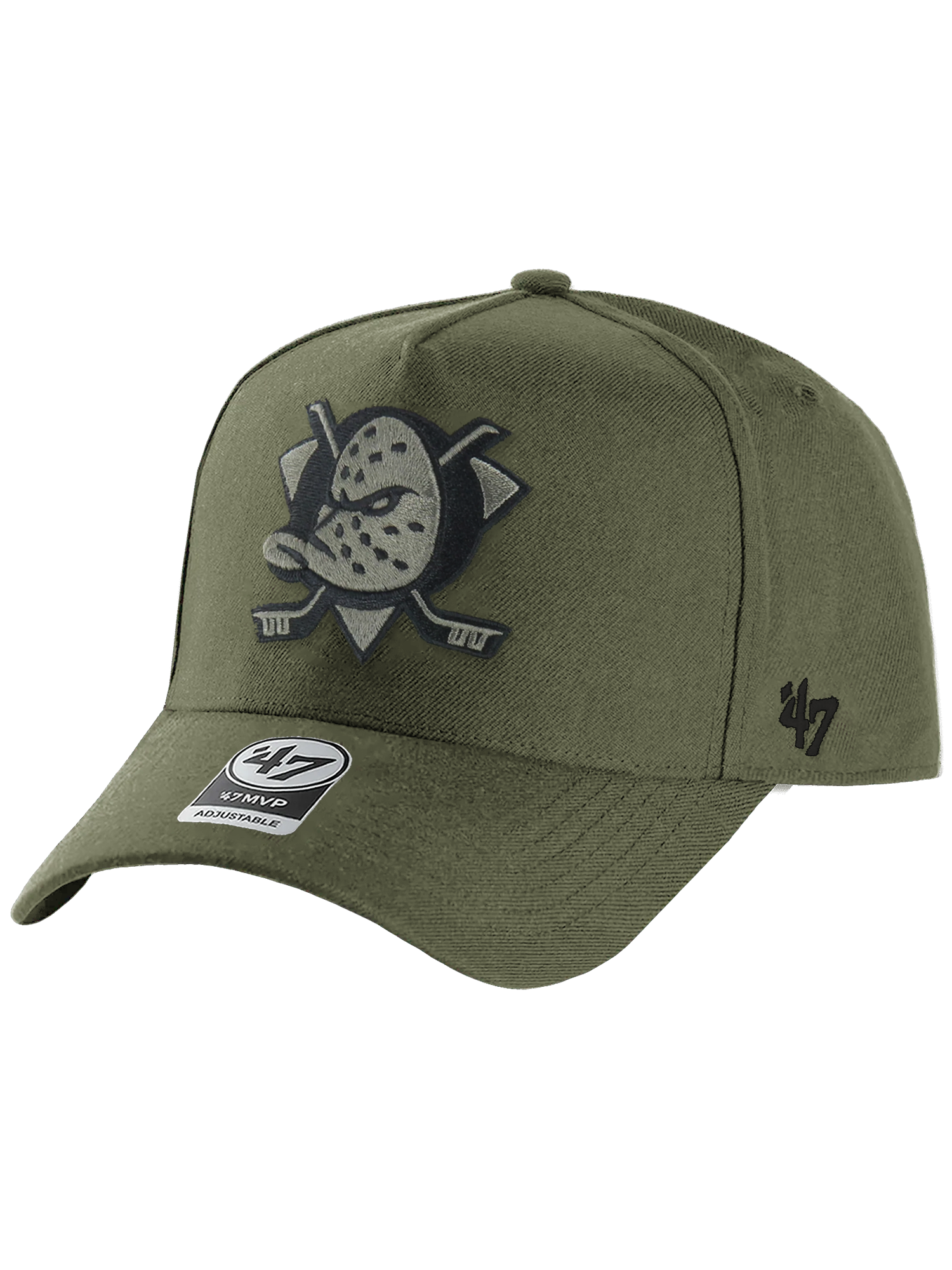 Anaheim Ducks '47 NHL Tonal MVP DT Snapback Hat - Sandalwood