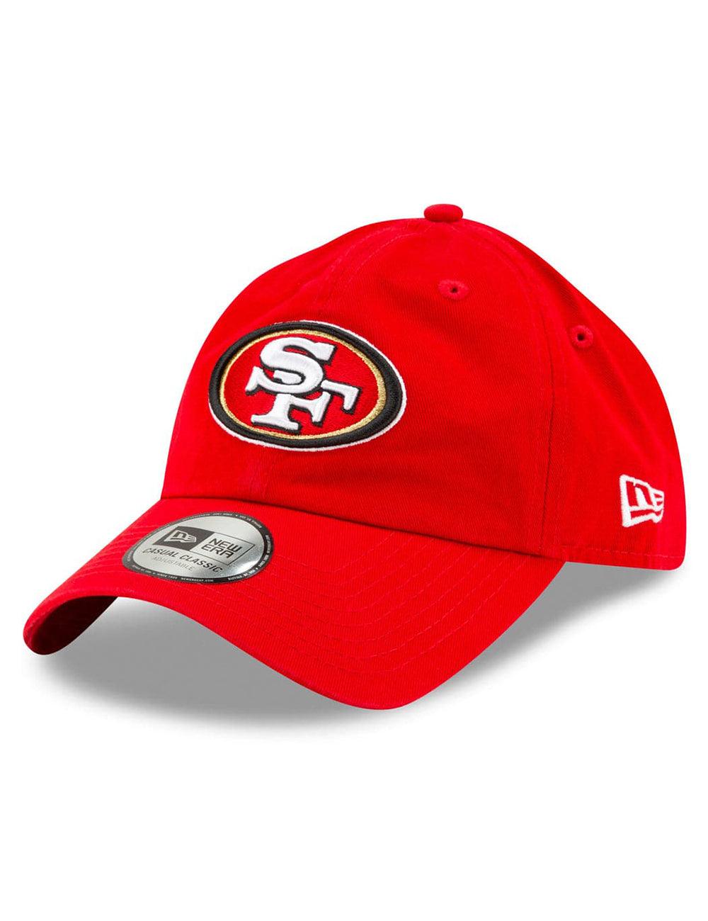 San Francisco 49ers New Era NFL Team Casual Classic Strapback Hat - Red