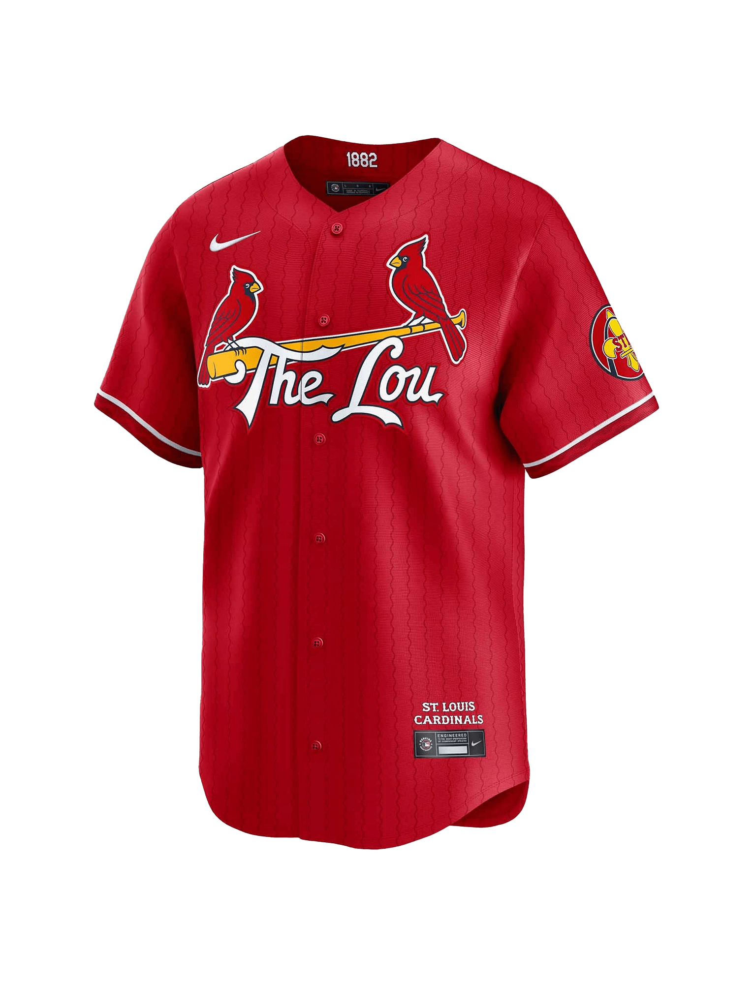 St Louis Cardinals Nike MLB City Connect Limited Jersey - Red