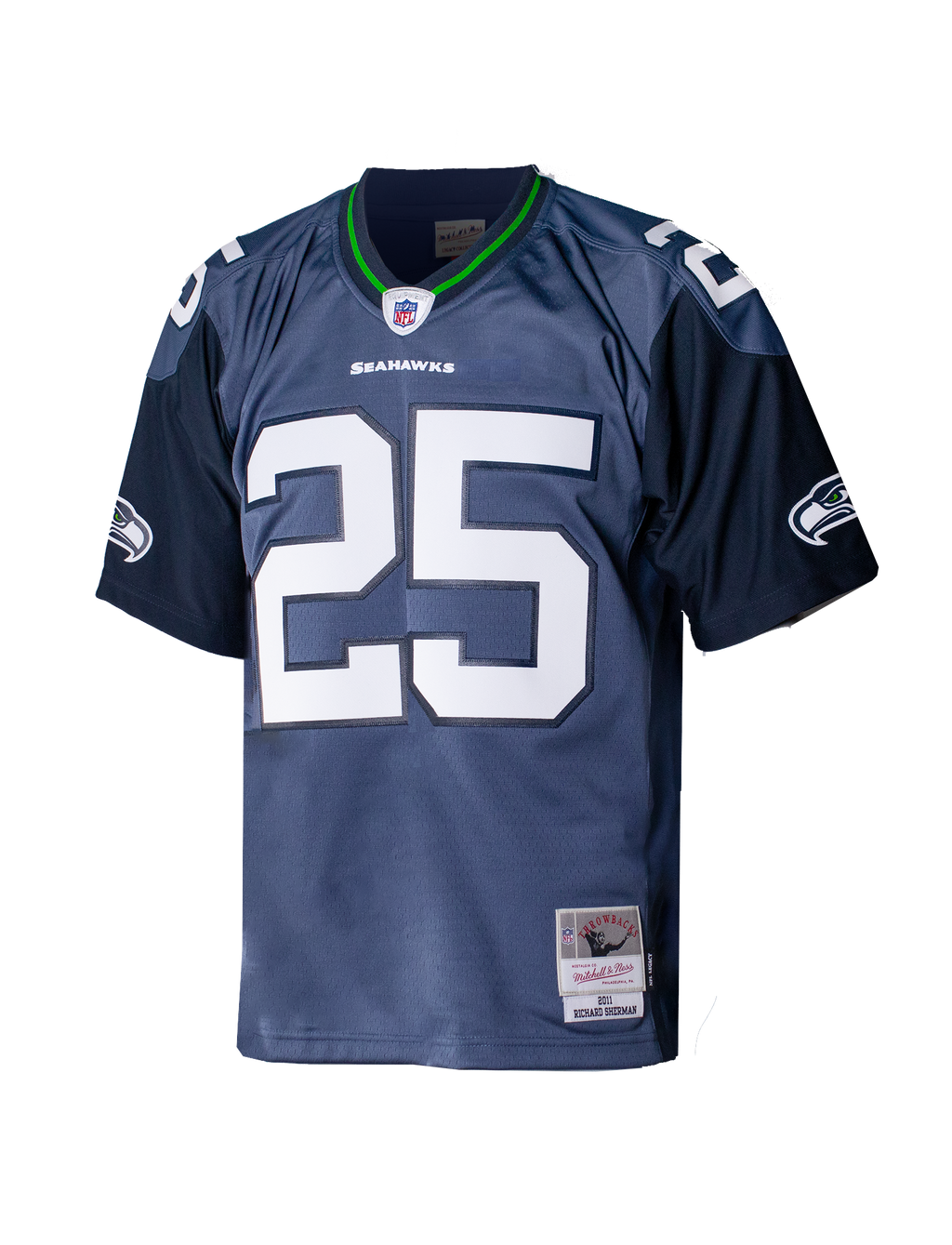 Richard Sherman Seattle Seahawks Mitchell Ness NFL 11 Throwback Lega US Sports HQ