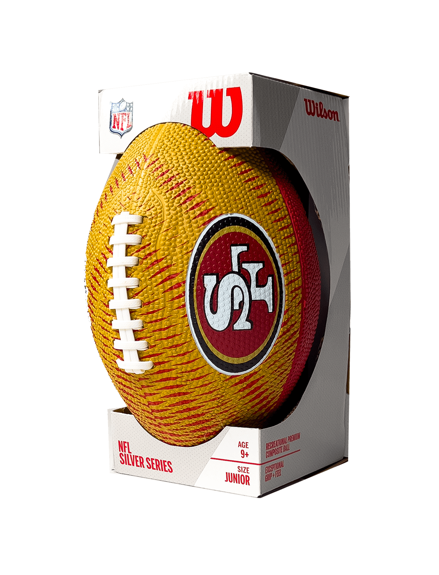 San Francisco 49ers Wilson NFL Team Tailgate Junior Football