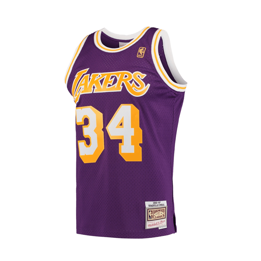 Youths Shaquille O'Neal Los Angeles Lakers Mitchell & Ness NBA 96-97 Swingman Jersey - Purple