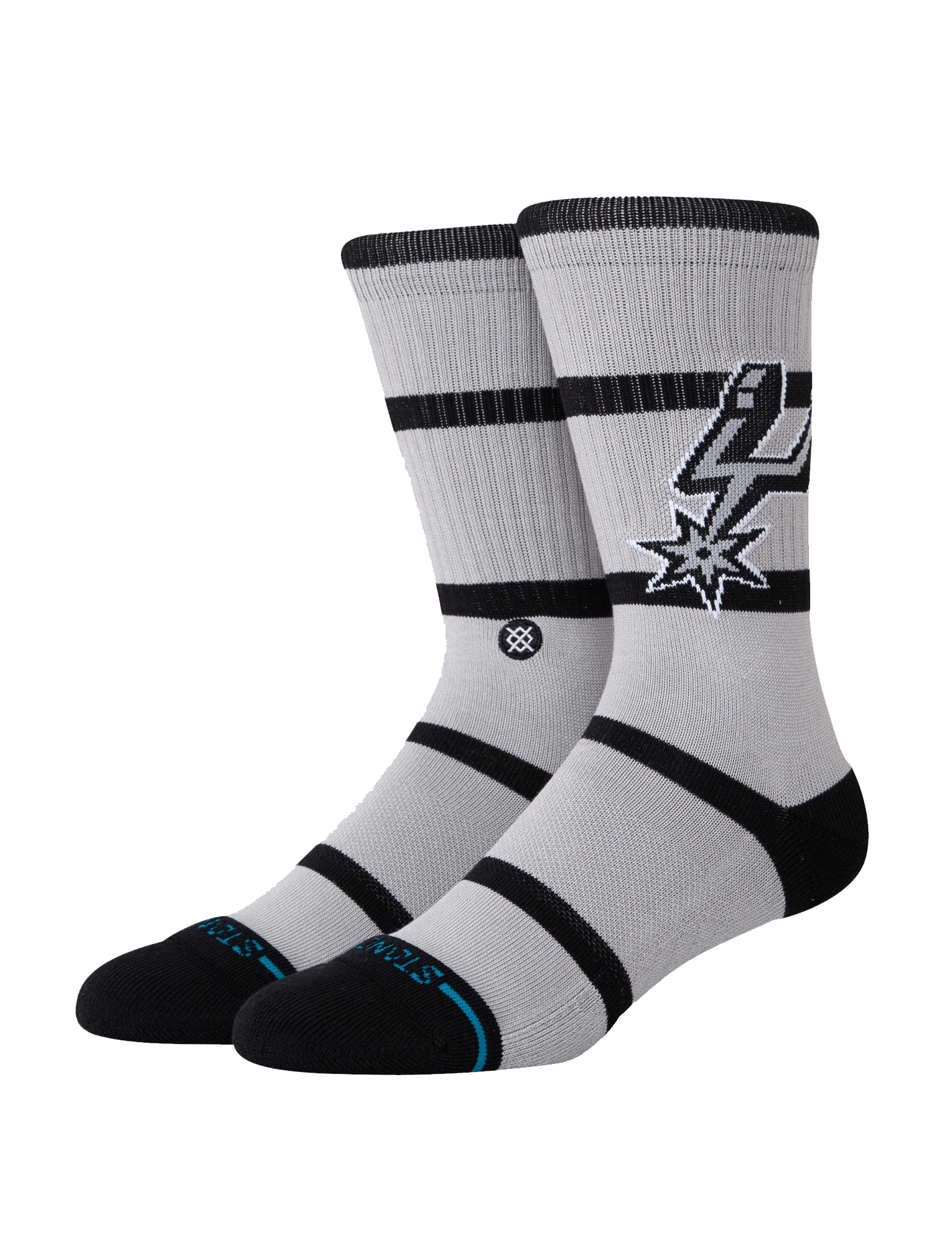 San Antonio Spurs Stance NBA Team Prep Crew Socks