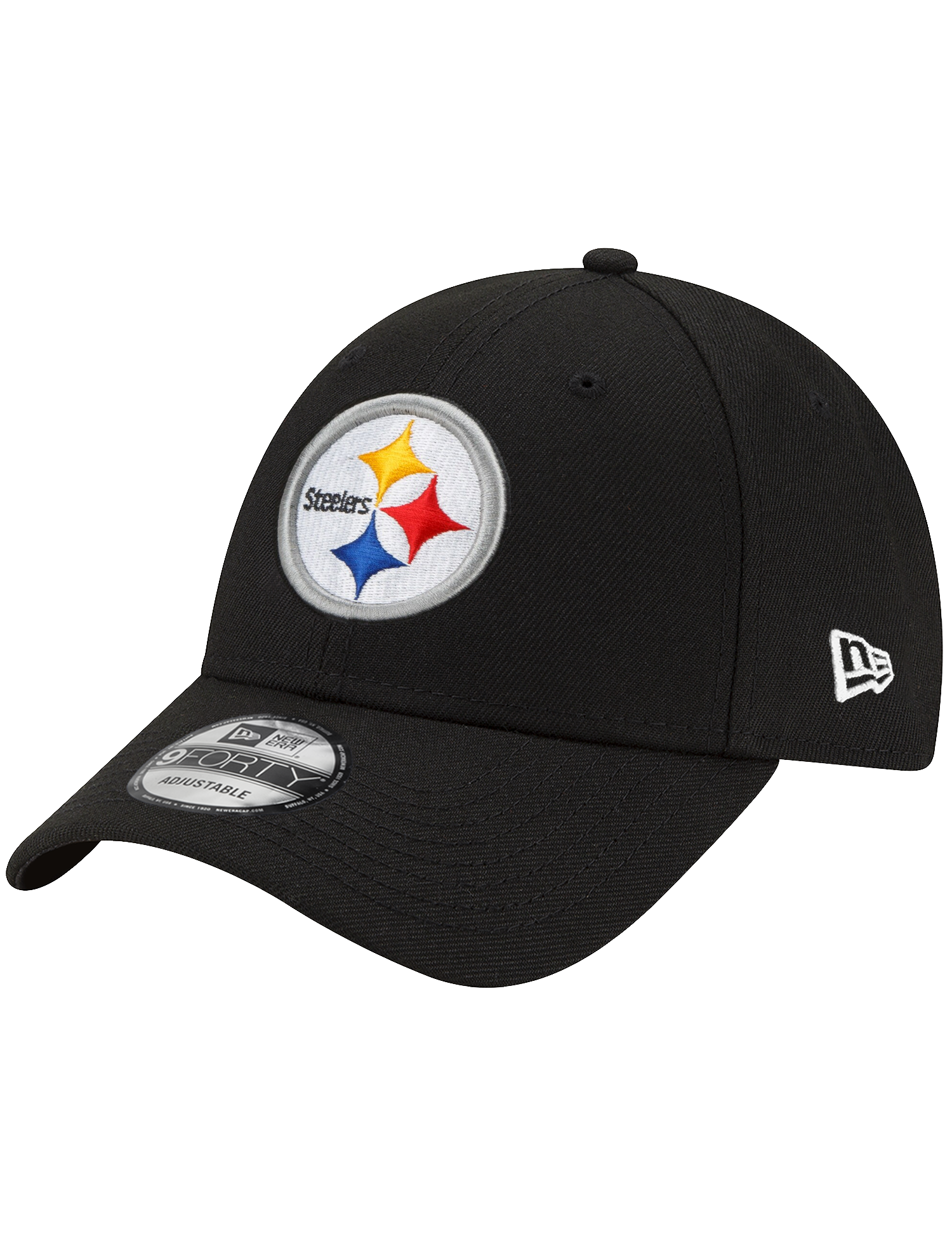 Pittsburgh Steelers New Era NFL Team 9FORTY Snapback Hat - Black