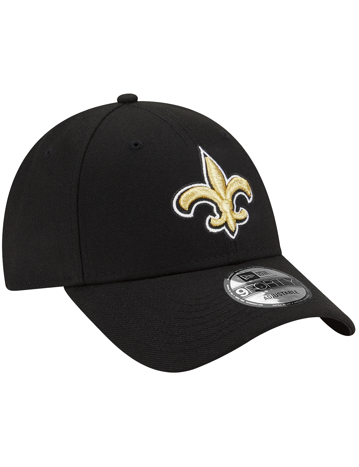 New Orleans Saints New Era NFL Team 9FORTY Snapback Hat - Black