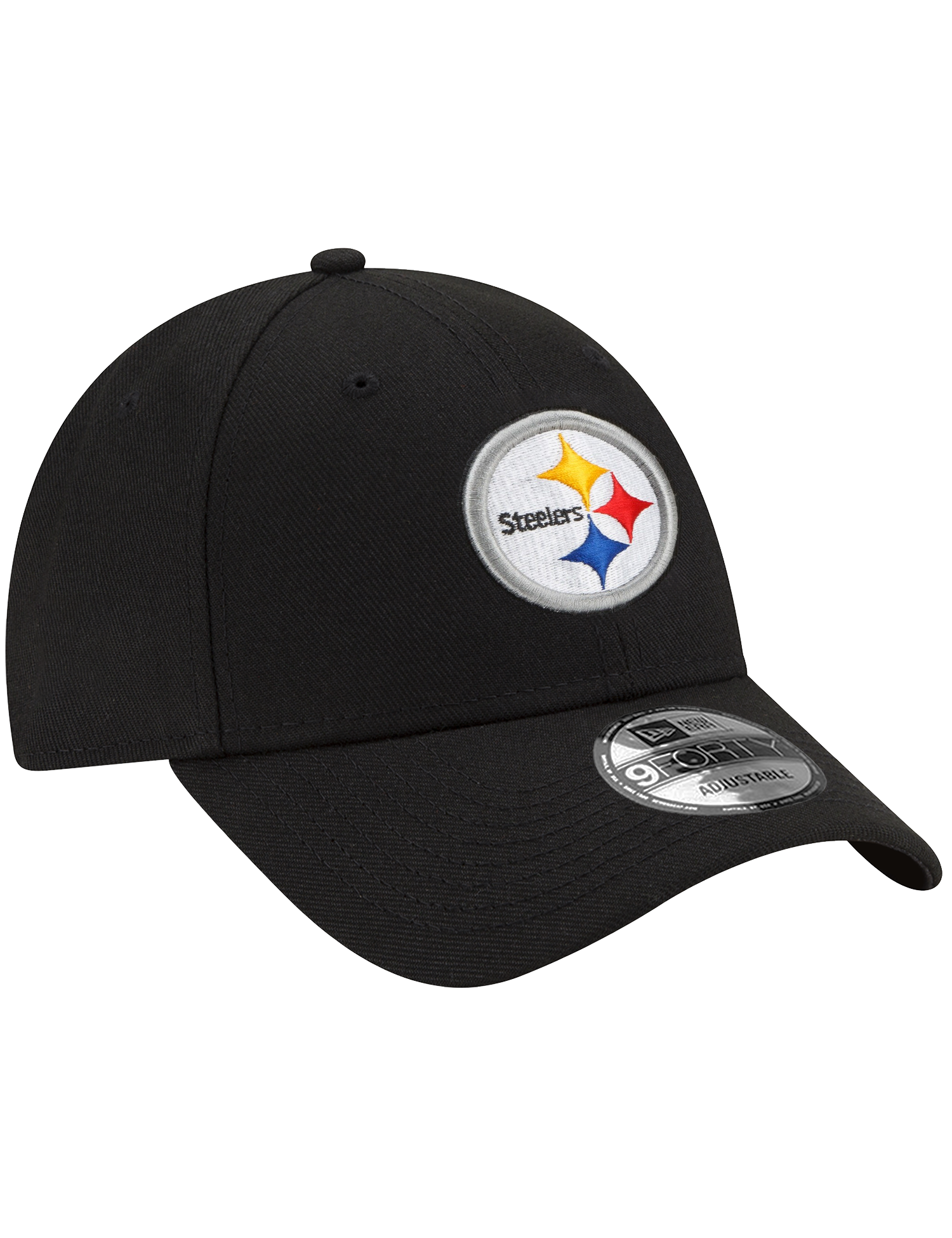 Pittsburgh Steelers New Era NFL Team 9FORTY Snapback Hat - Black