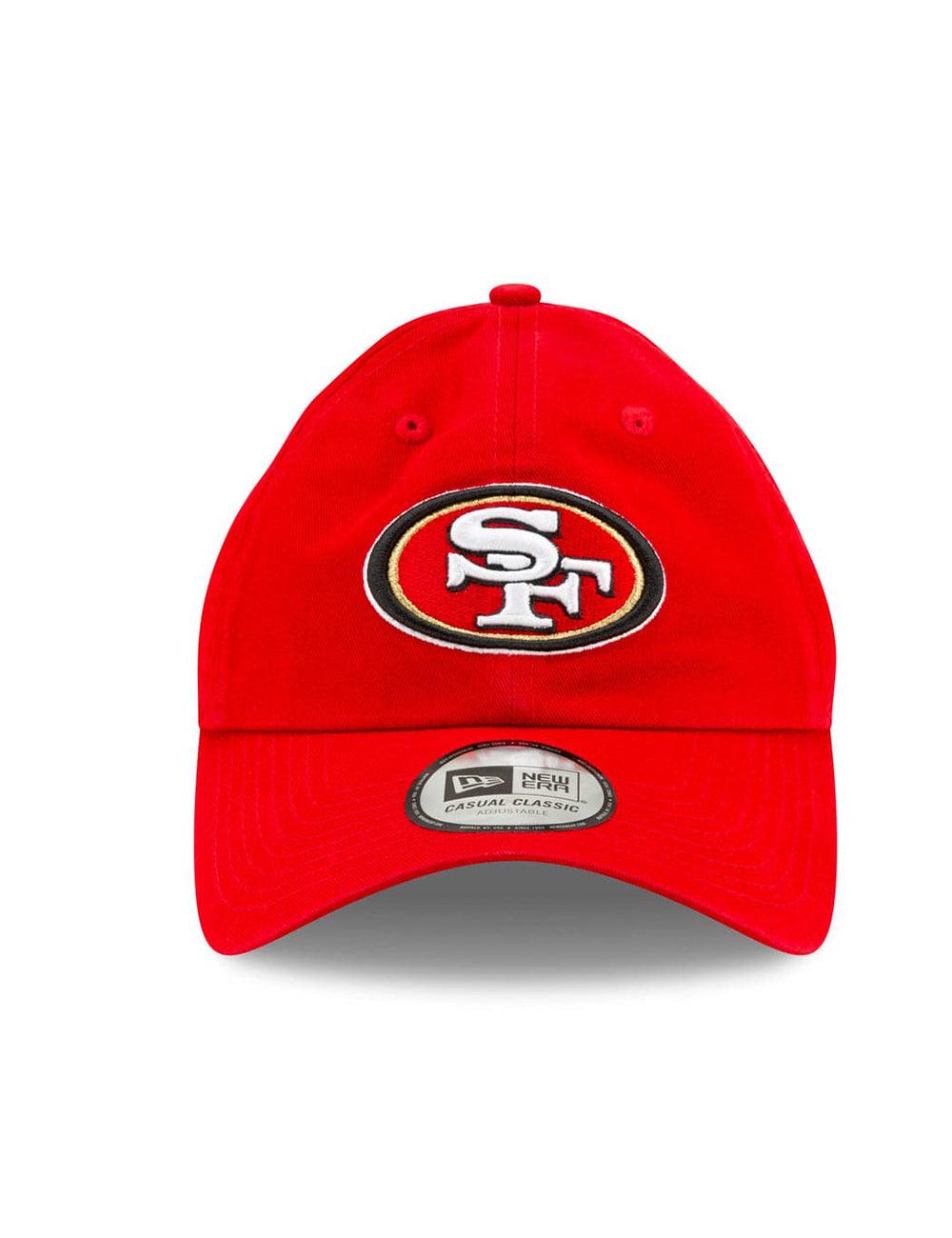 San Francisco 49ers New Era NFL Team Casual Classic Strapback Hat - Red