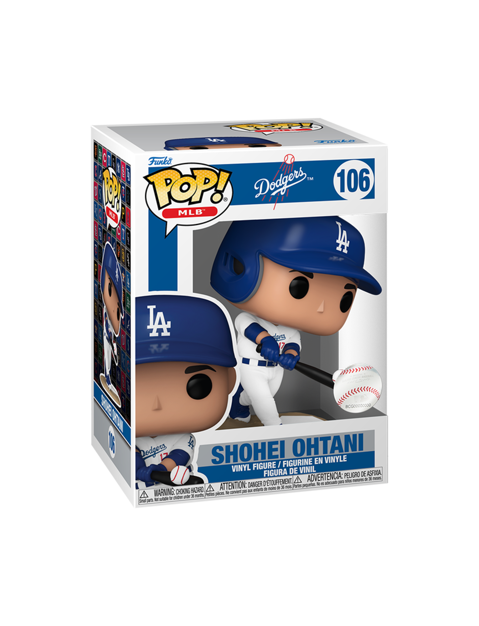 Shohei Ohtani Los Angeles Dodgers Funko MLB 106 Pop Vinyl Figure