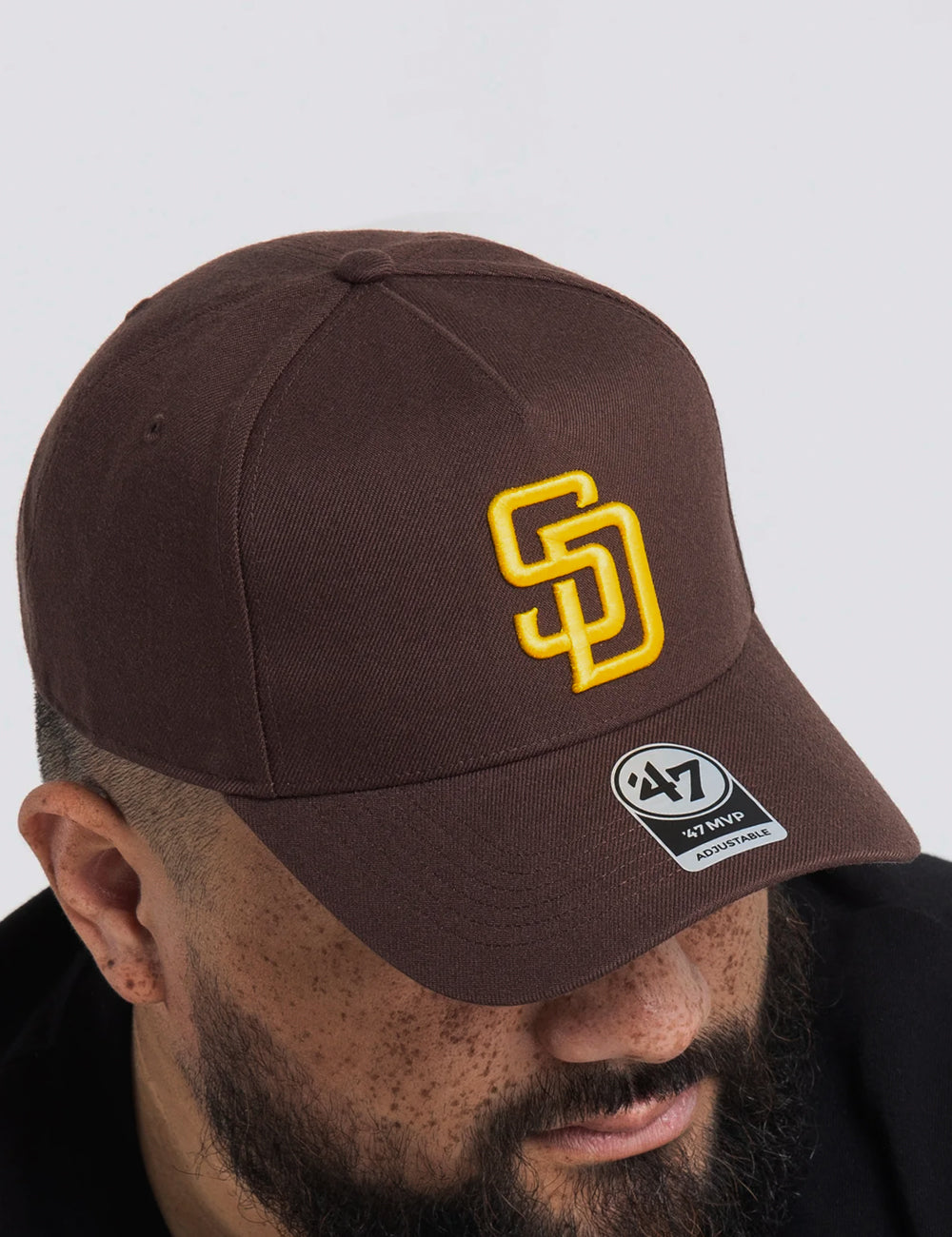 San Diego Padres '47 MLB Team MVP DT Snapback Hat - Brown