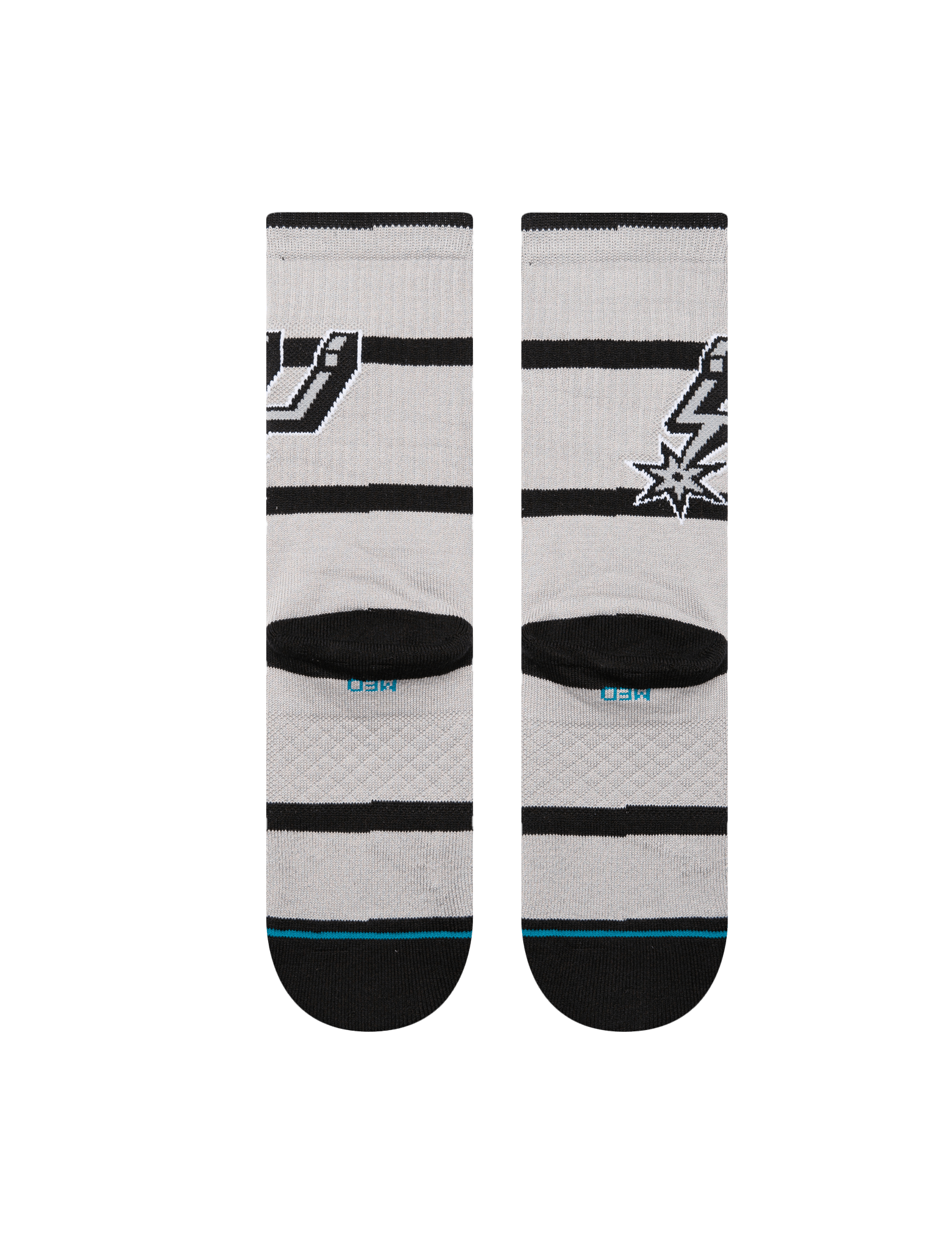 San Antonio Spurs Stance NBA Team Prep Crew Socks