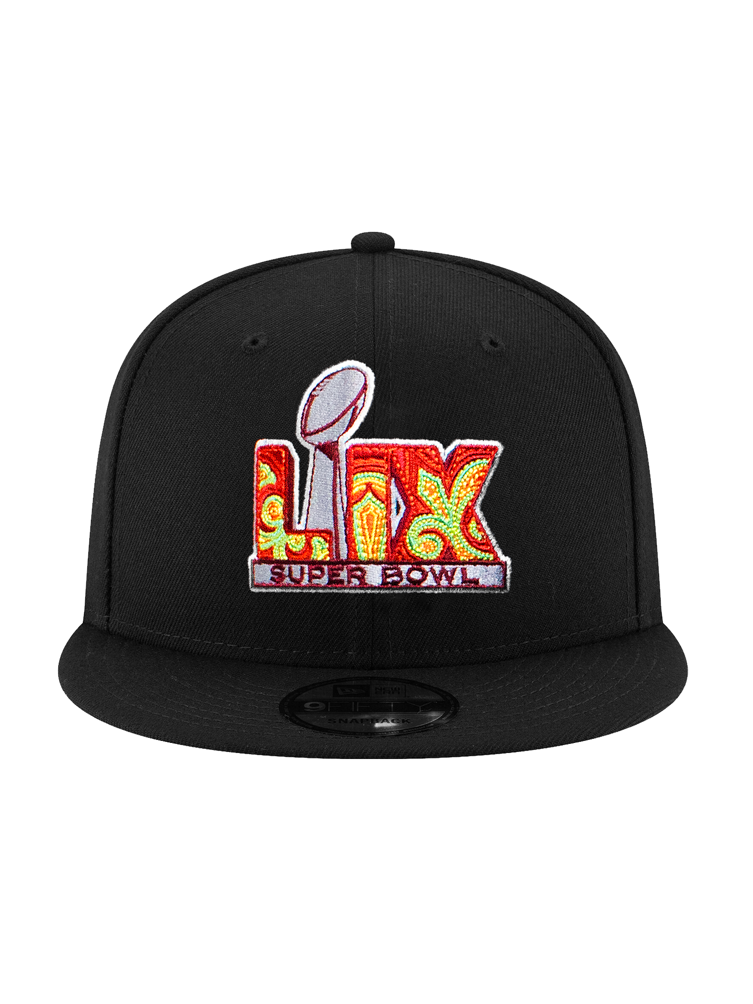 Super Bowl LIX New Era NFL Logo 9FIFTY Snapback Hat - Black