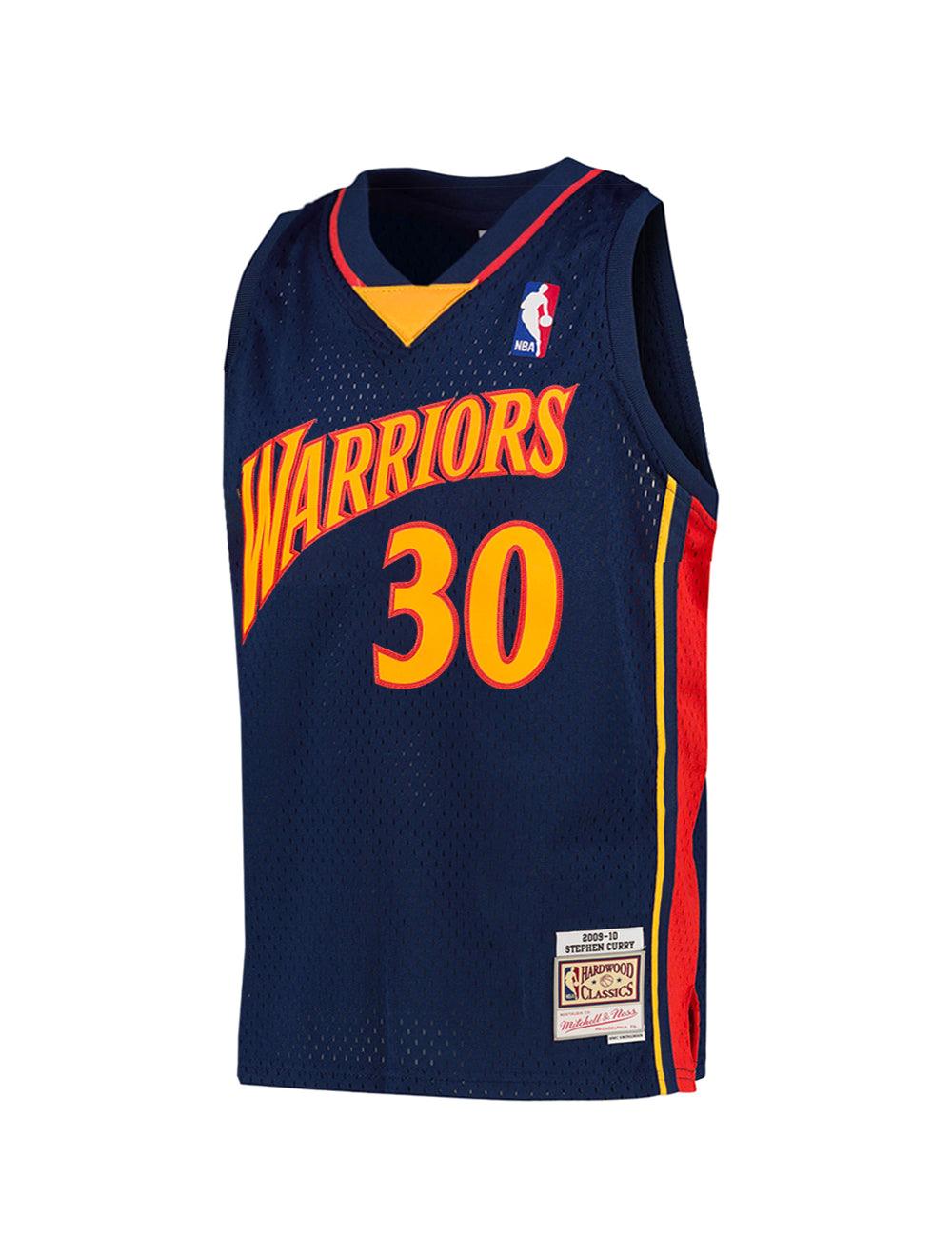 Steph Curry Golden State Warriors Mitchell & Ness NBA 09-10 Swingman Jersey - Navy