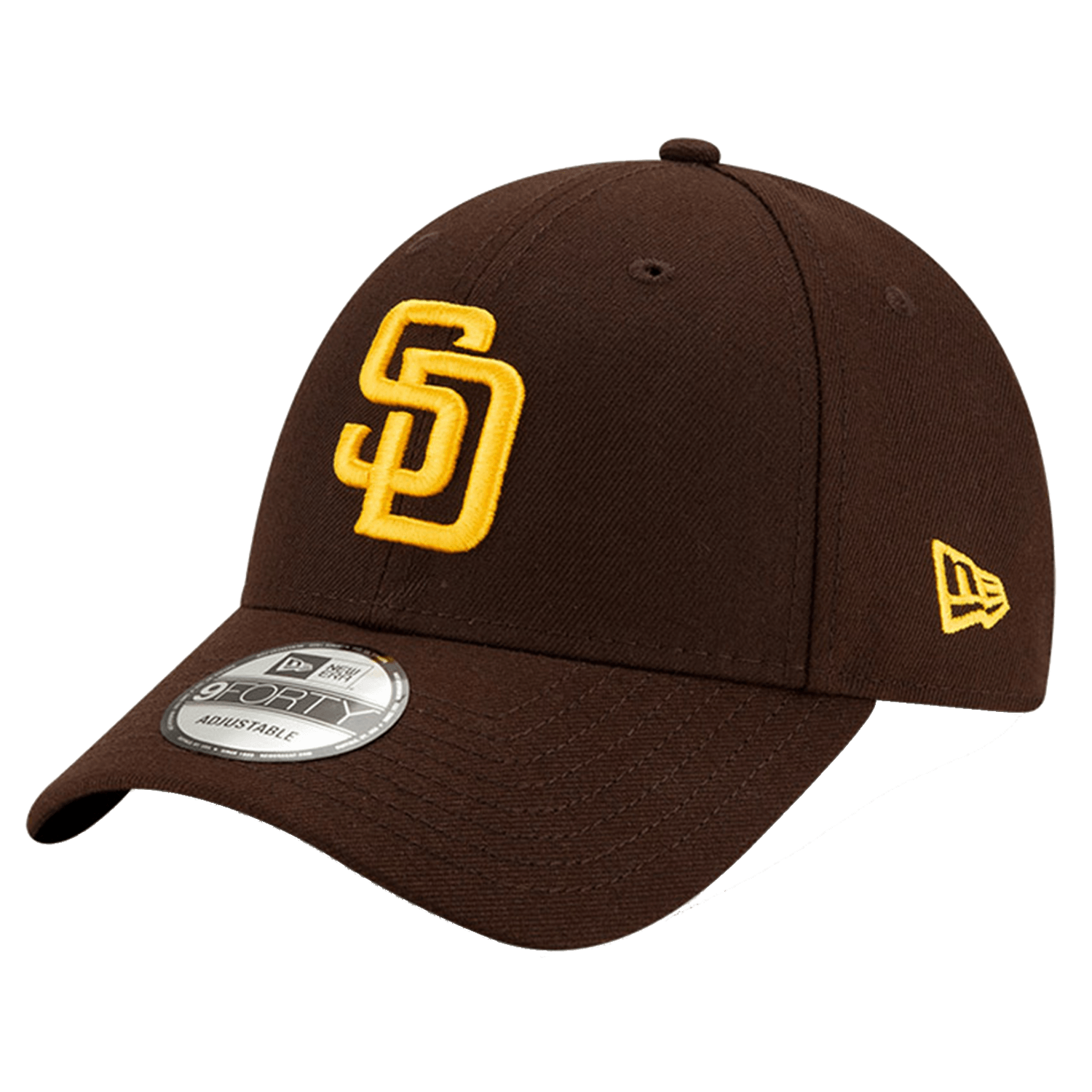 San Diego Padres New Era MLB Team 9FORTY Snapback Hat - Brown