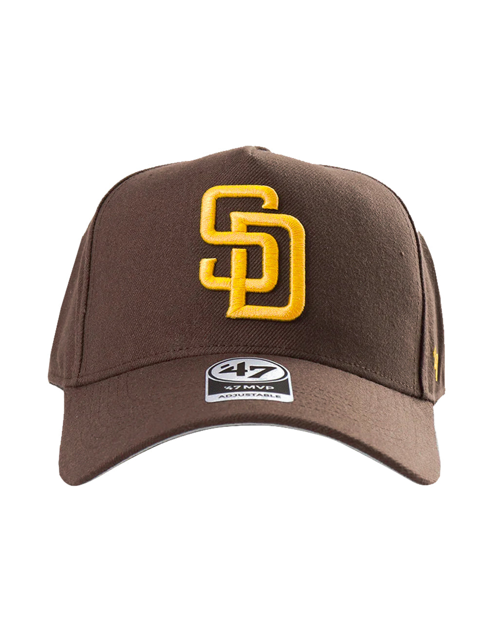 San Diego Padres '47 MLB Team MVP DT Snapback Hat - Brown