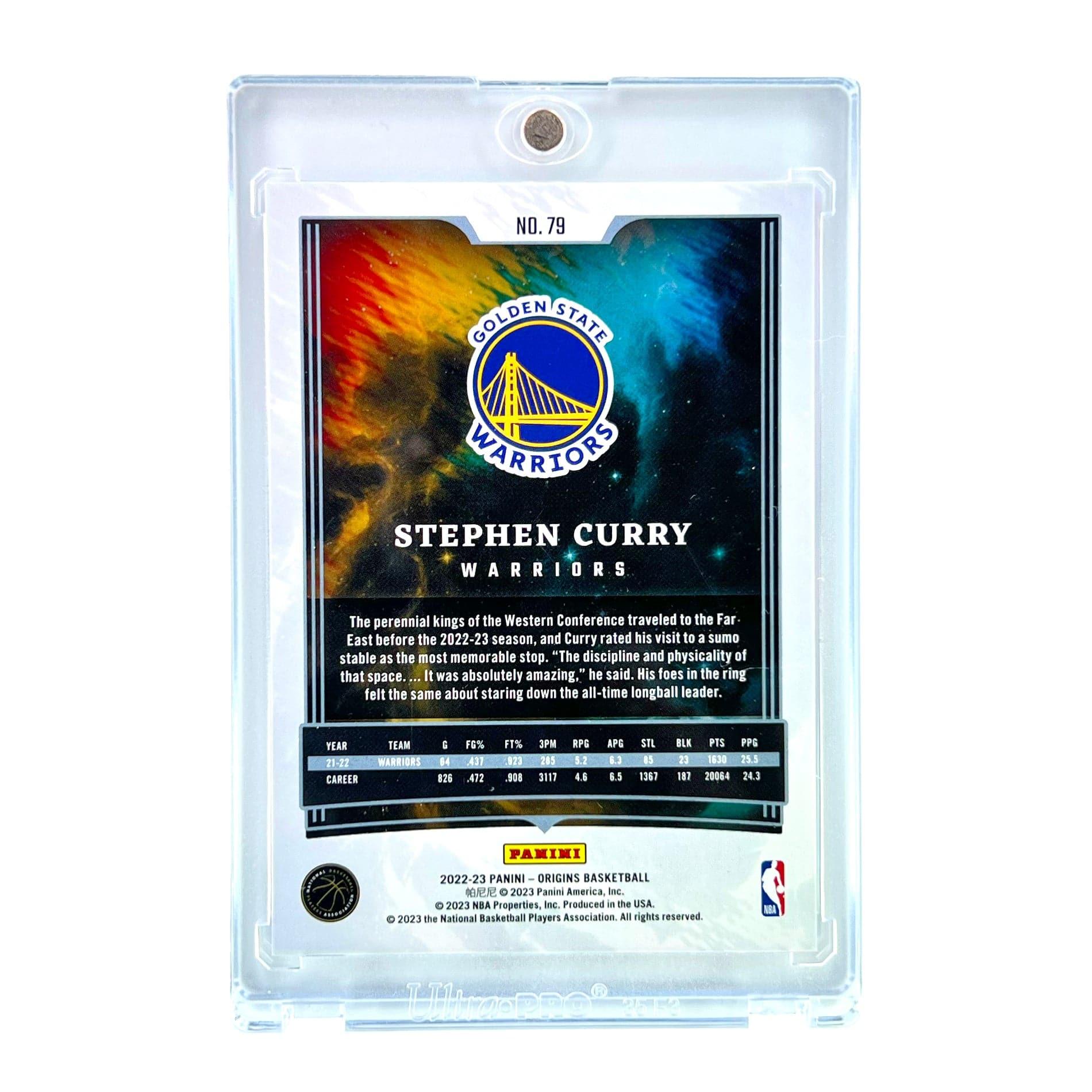 Steph Curry Panini NBA 22-23 Origins Basketball Emoji SSP Card