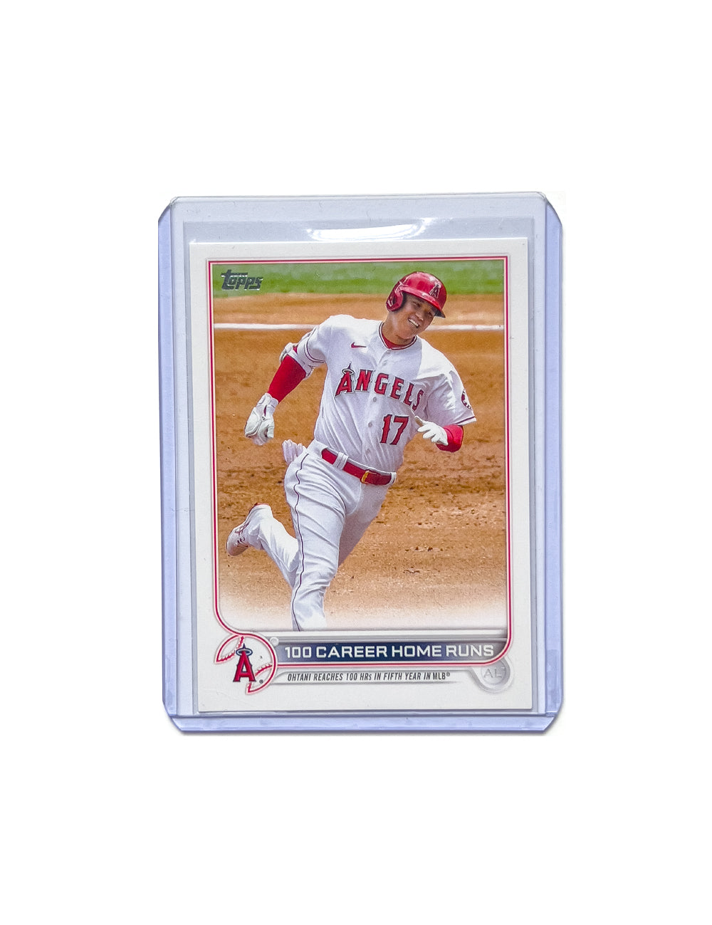 Shohei Ohtani Los Angeles Angels Topps MLB 100 Career Home Runs Card