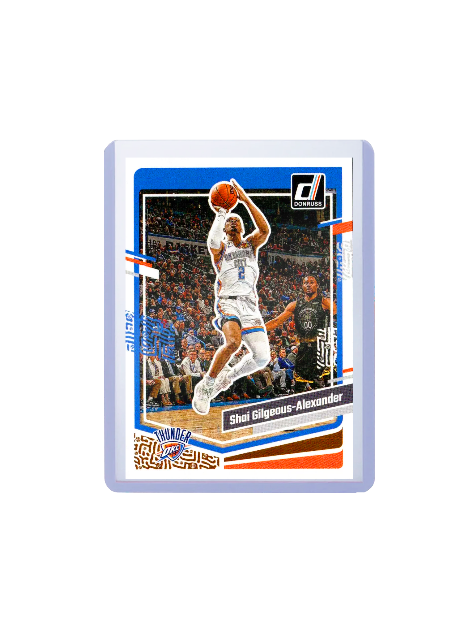 Shai Gilgeous-Alexander Oklahoma City Thunder Panini NBA 23-24 Donruss Card