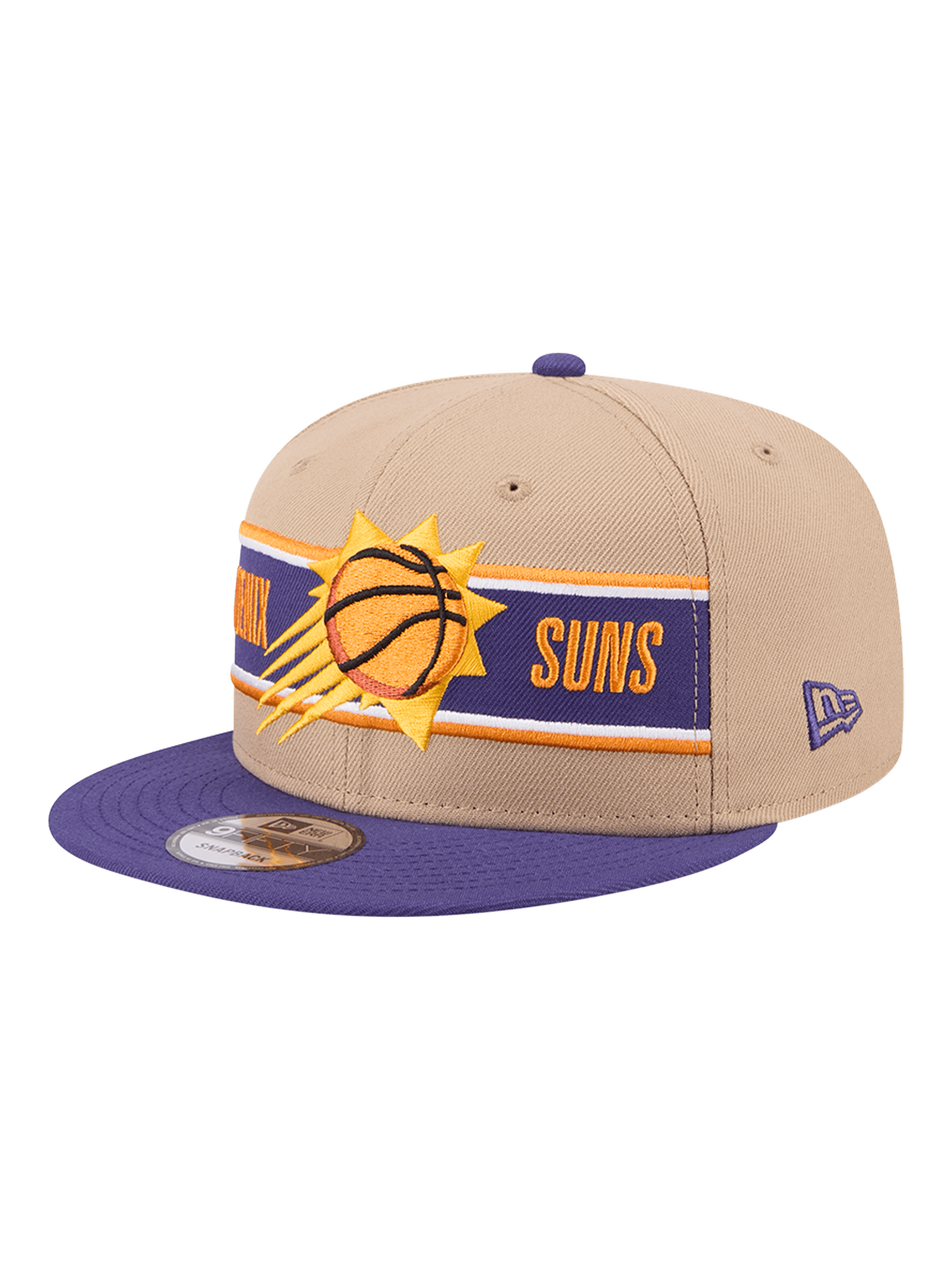 Youths Phoenix Suns New Era NBA 24 Draft 9FIFTY Snapback Hat - Tan