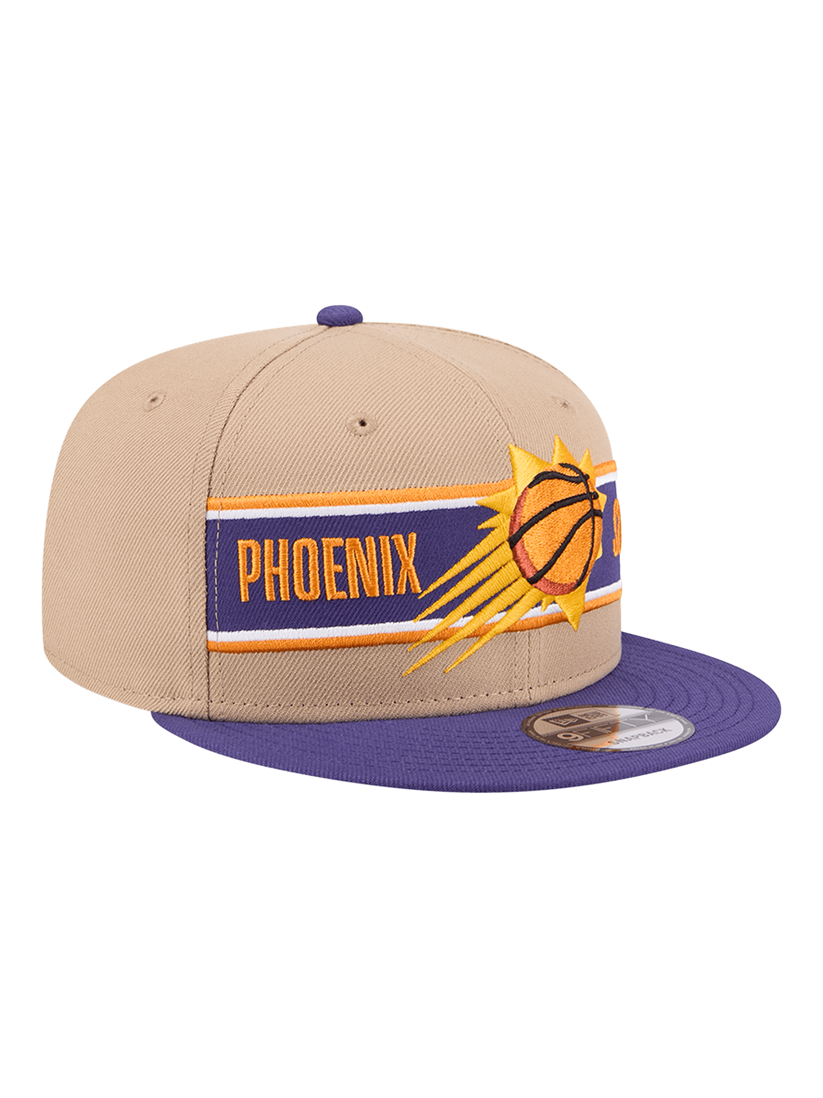 Youths Phoenix Suns New Era NBA 24 Draft 9FIFTY Snapback Hat - Tan