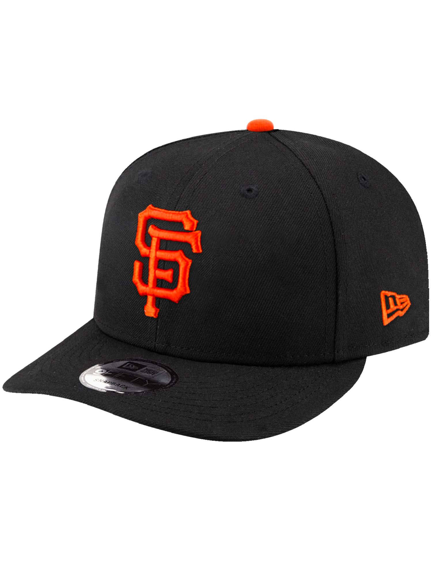 San Francisco Giants New Era MLB Team 9FIFTY Pre-Curved Snapback Hat - Black