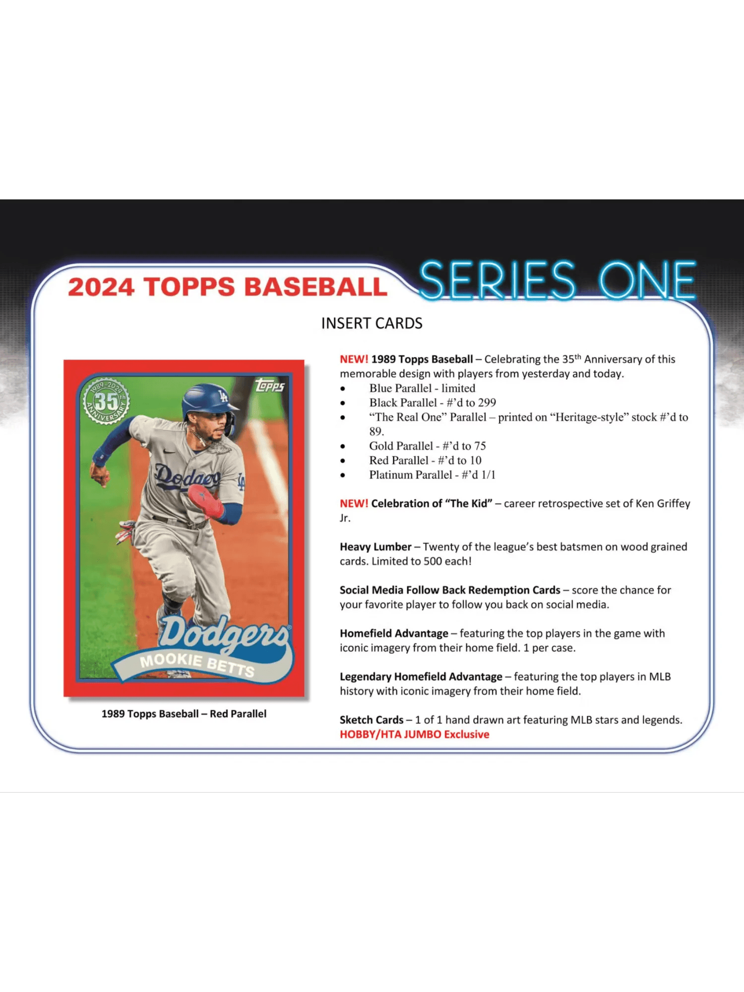 2024 Topps MLB Series 1 Baseball Trading Card Blaster Box